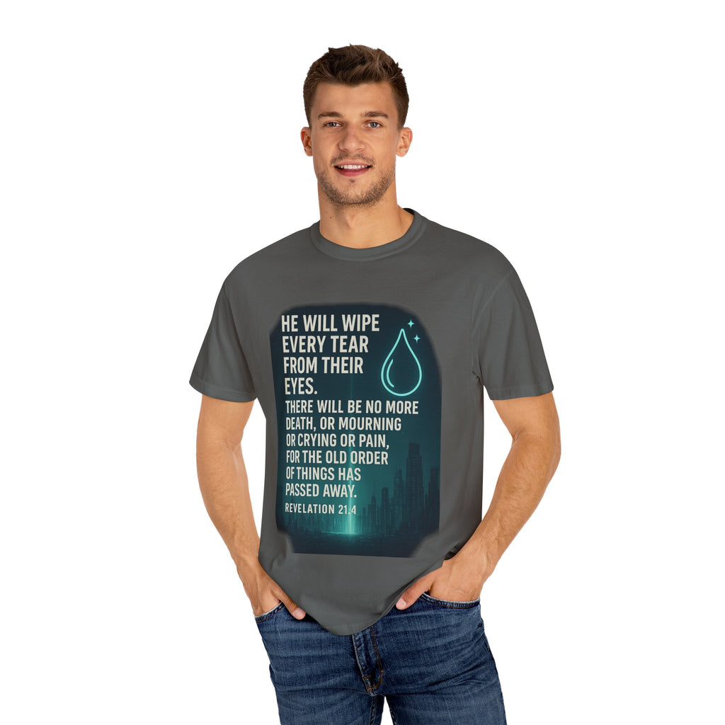 Garments of the Bible Unisex T-shirt Revelations 21:4
