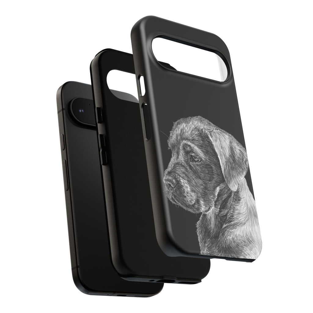 Custom Phone Case for Dog Lovers, Tough Cases with Labrador Design, Pet Owner Gift, Personalized Phone Cover, Animal Art Case