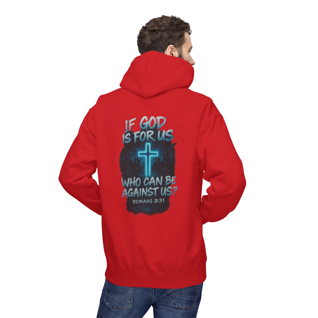 Garments of the Bible Unisex Hoodie (Romans 8:31)