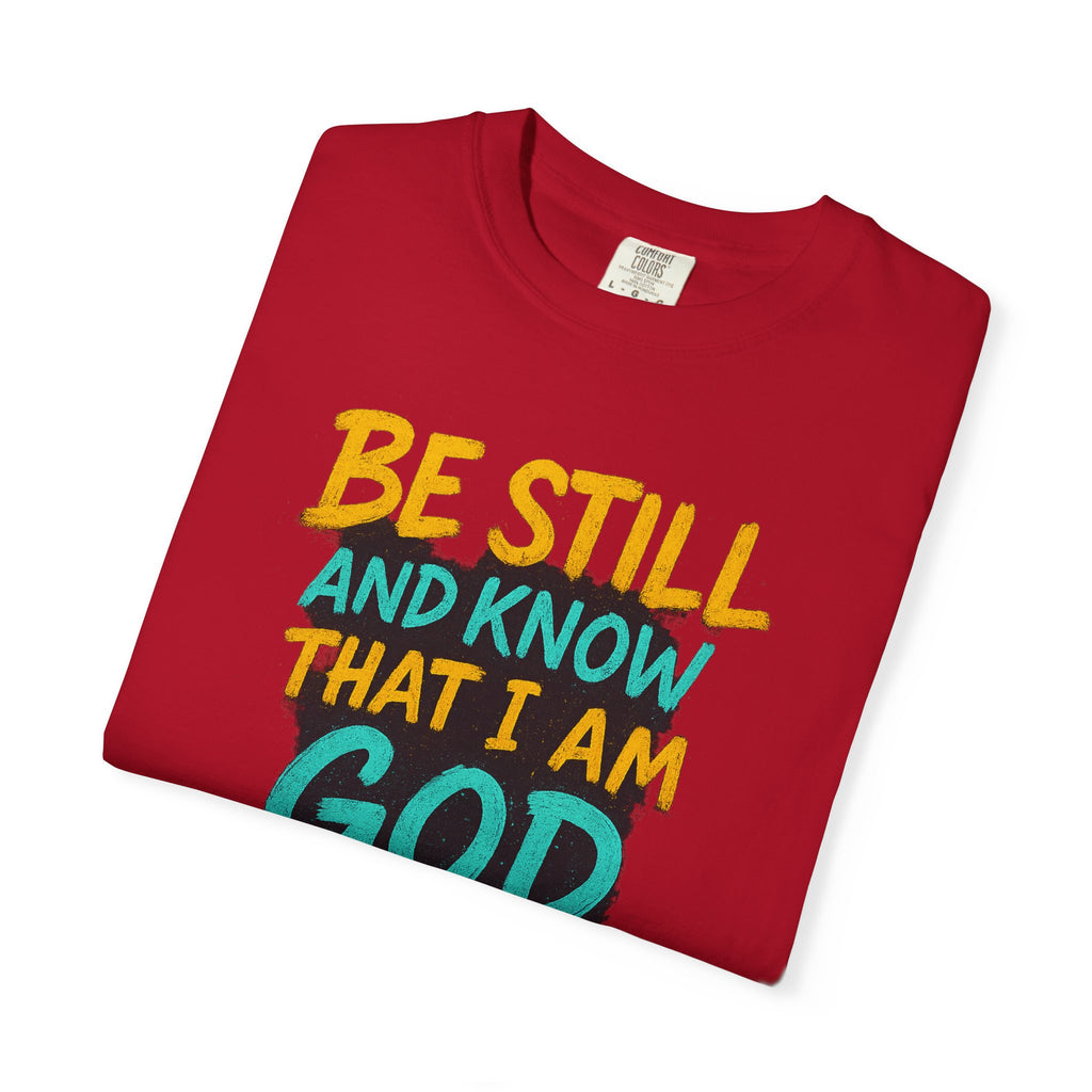 Garments of the Bible Unisex T-shirt Psalms 46:10
