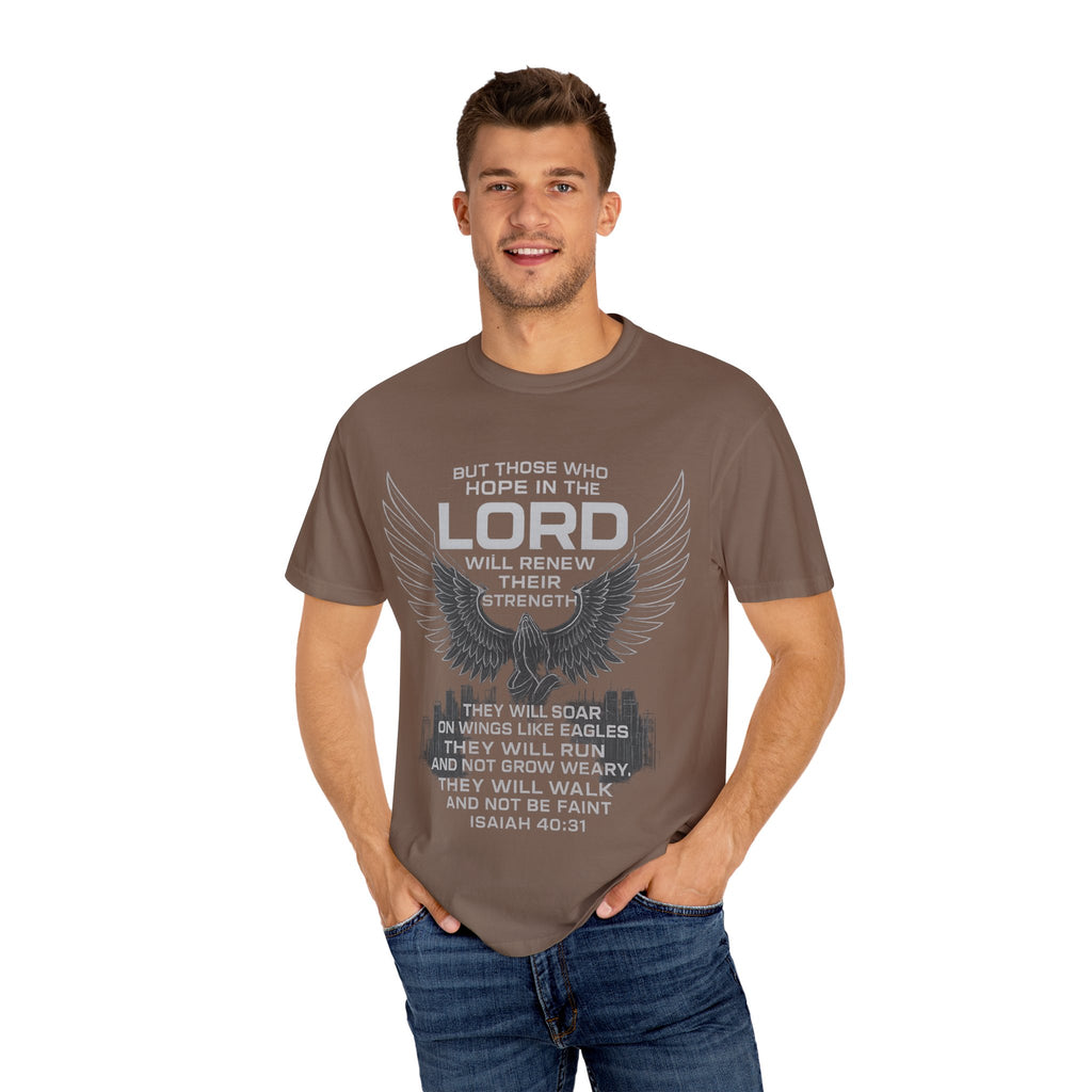 Garments of the Bible Unisex T-shirt Isaiah 40:31