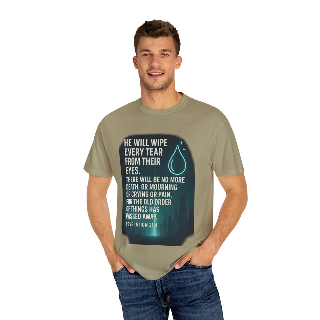 Garments of the Bible Unisex T-shirt Revelations 21:4