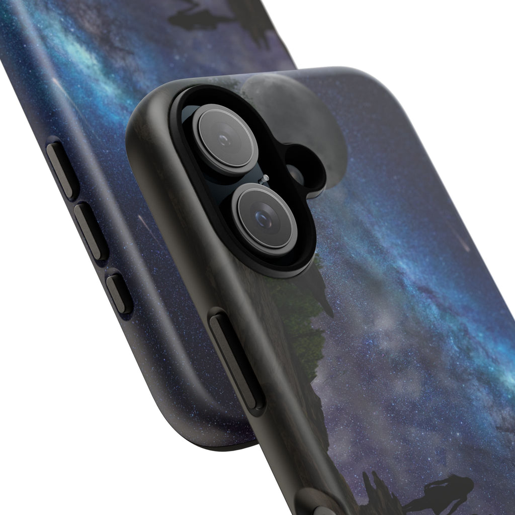 Starlit Galaxy Couples IPhone Case