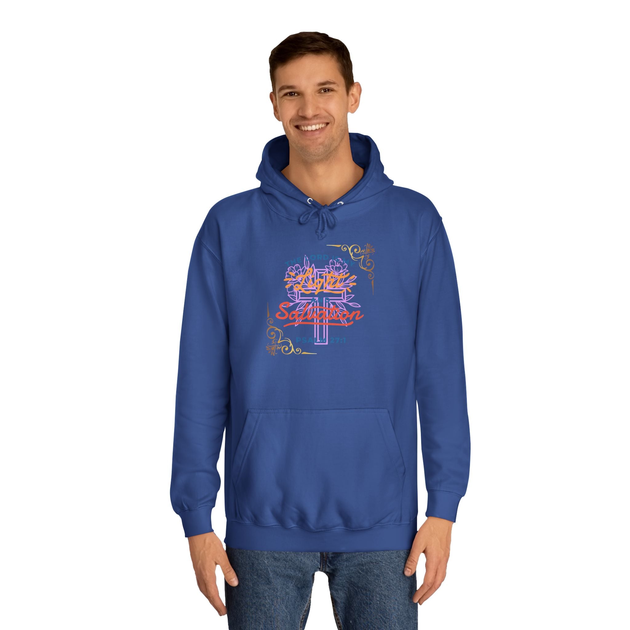 Inspirational Unisex College Hoodie, Motivational Sweatshirt, Faith-based [...]