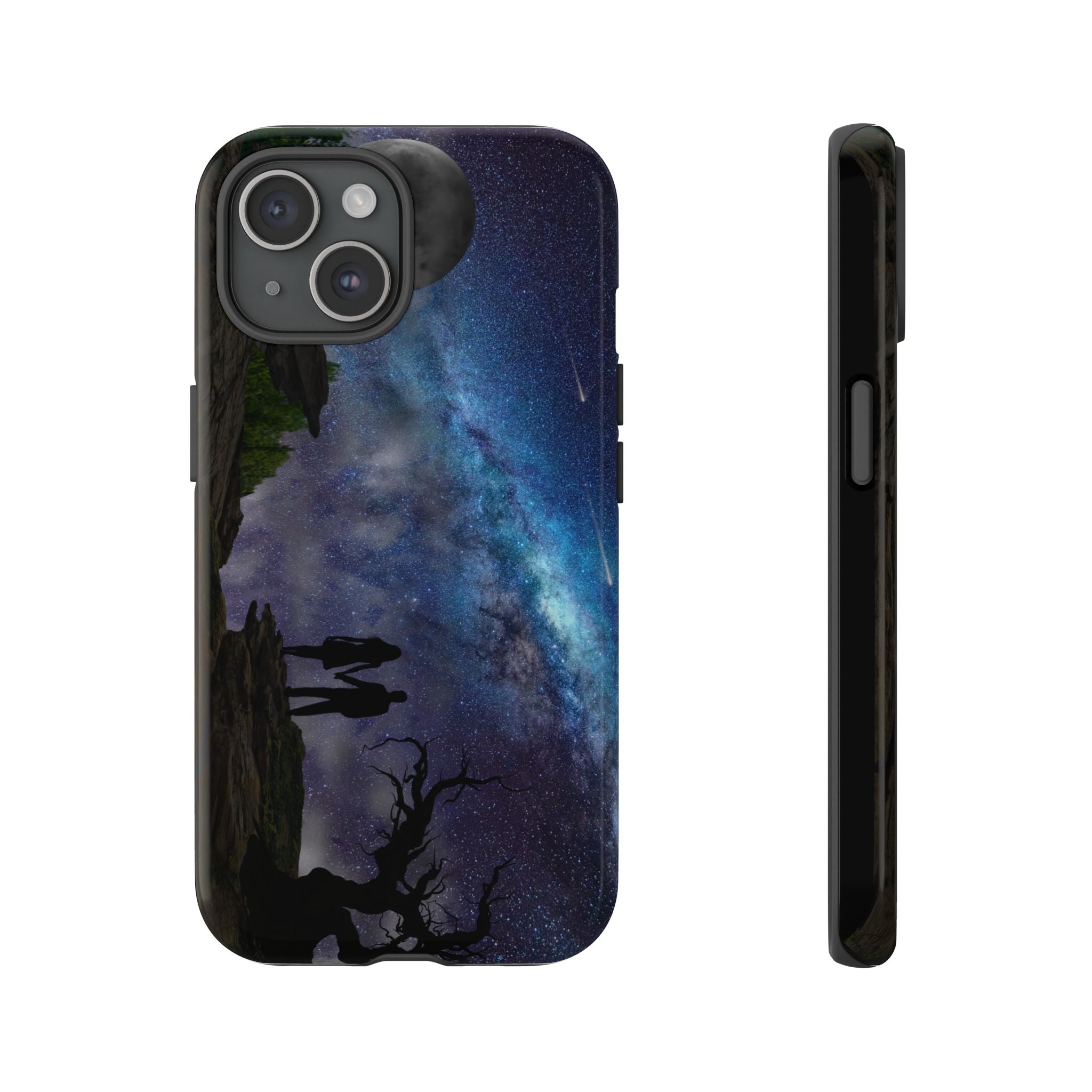 Starlit Galaxy Couples IPhone Case