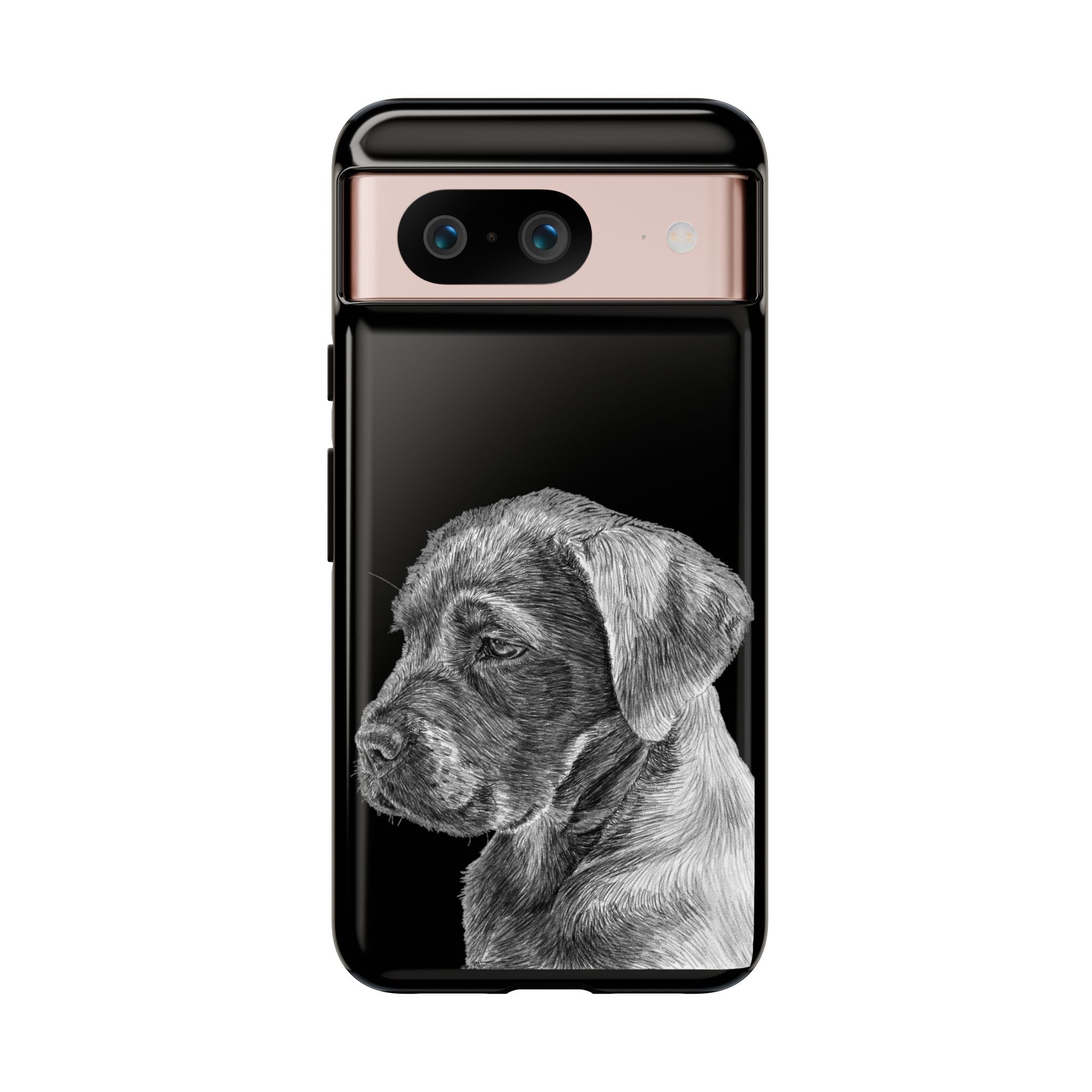 Custom Phone Case for Dog Lovers, Tough Cases with Labrador Design, Pet Owner Gift, Personalized Phone Cover, Animal Art Case