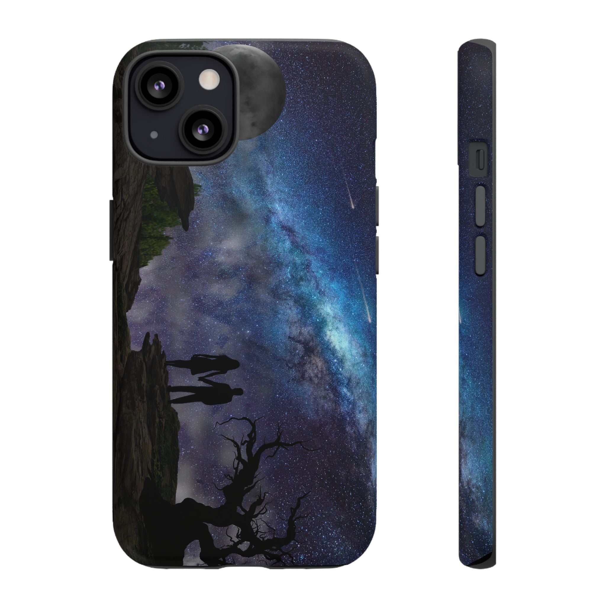 Starlit Galaxy Couples IPhone Case