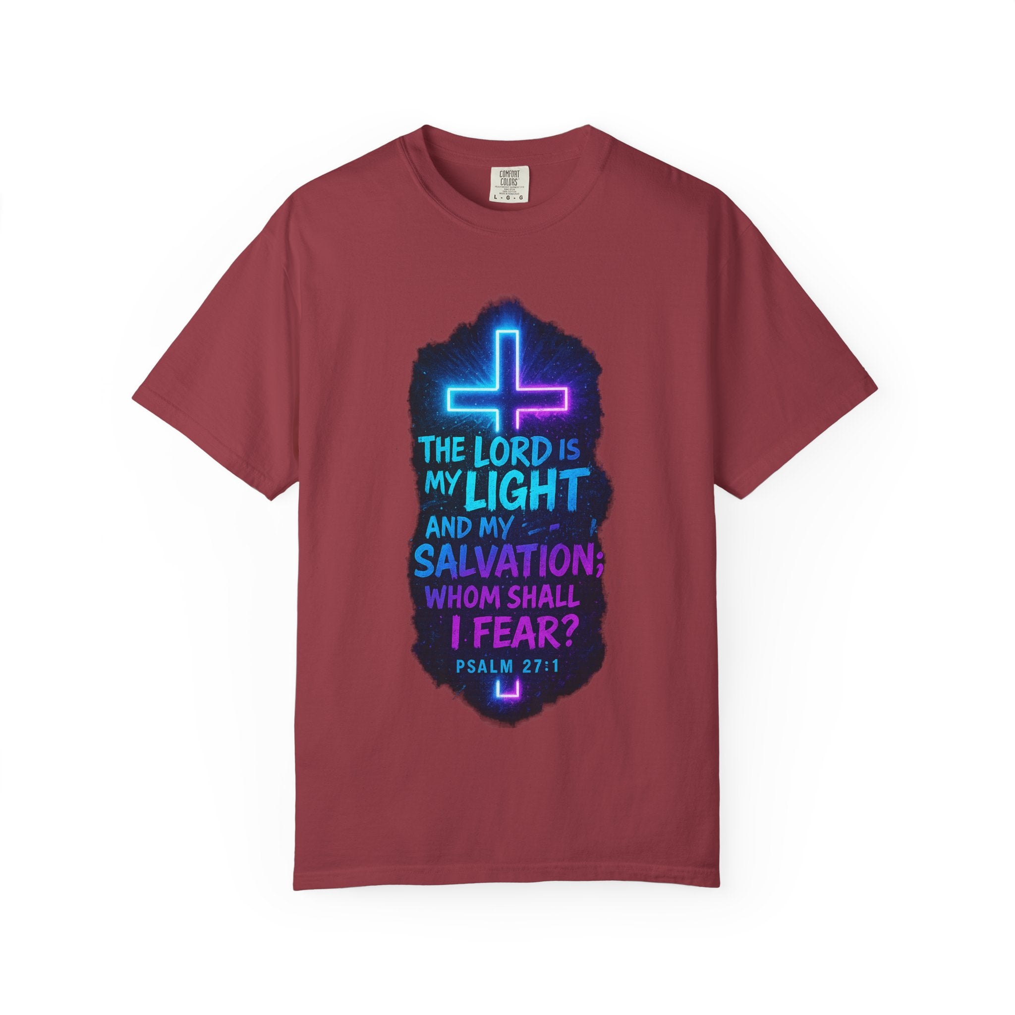 Garments of the Bible Unisex T-shirt Psalm 27:1