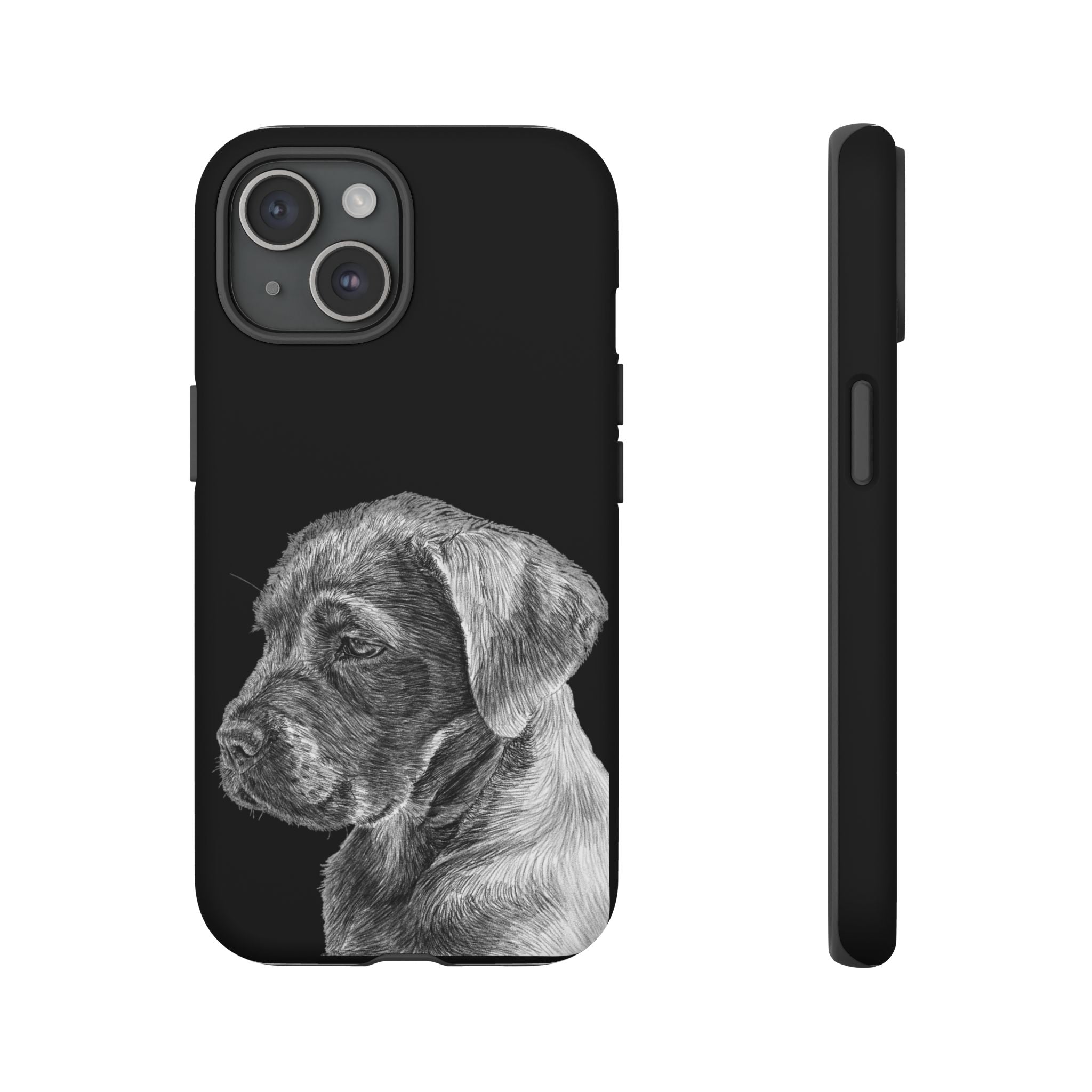 Custom Phone Case for Dog Lovers, Tough Cases with Labrador Design, Pet Owner Gift, Personalized Phone Cover, Animal Art Case