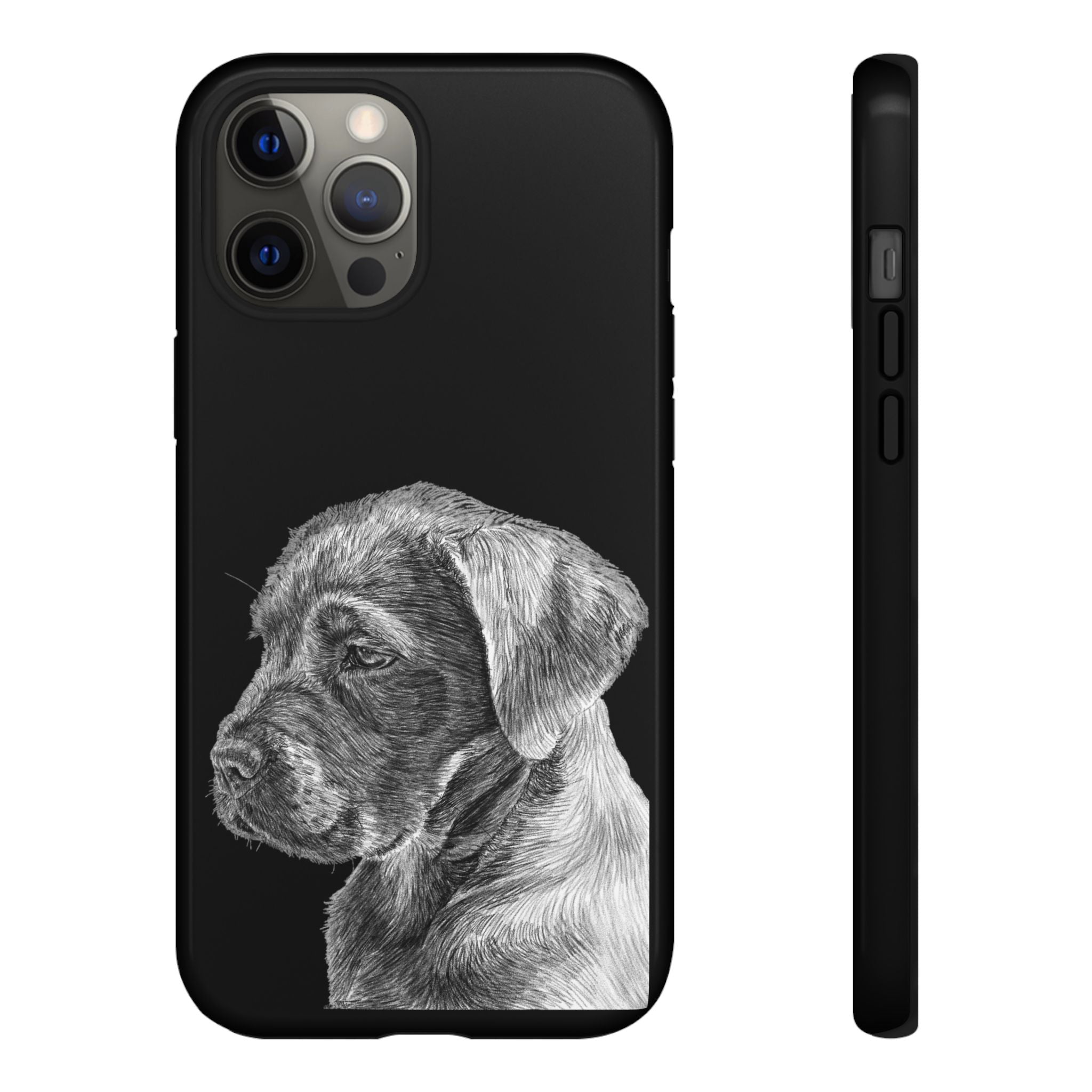 Custom Phone Case for Dog Lovers, Tough Cases with Labrador Design, Pet Owner Gift, Personalized Phone Cover, Animal Art Case