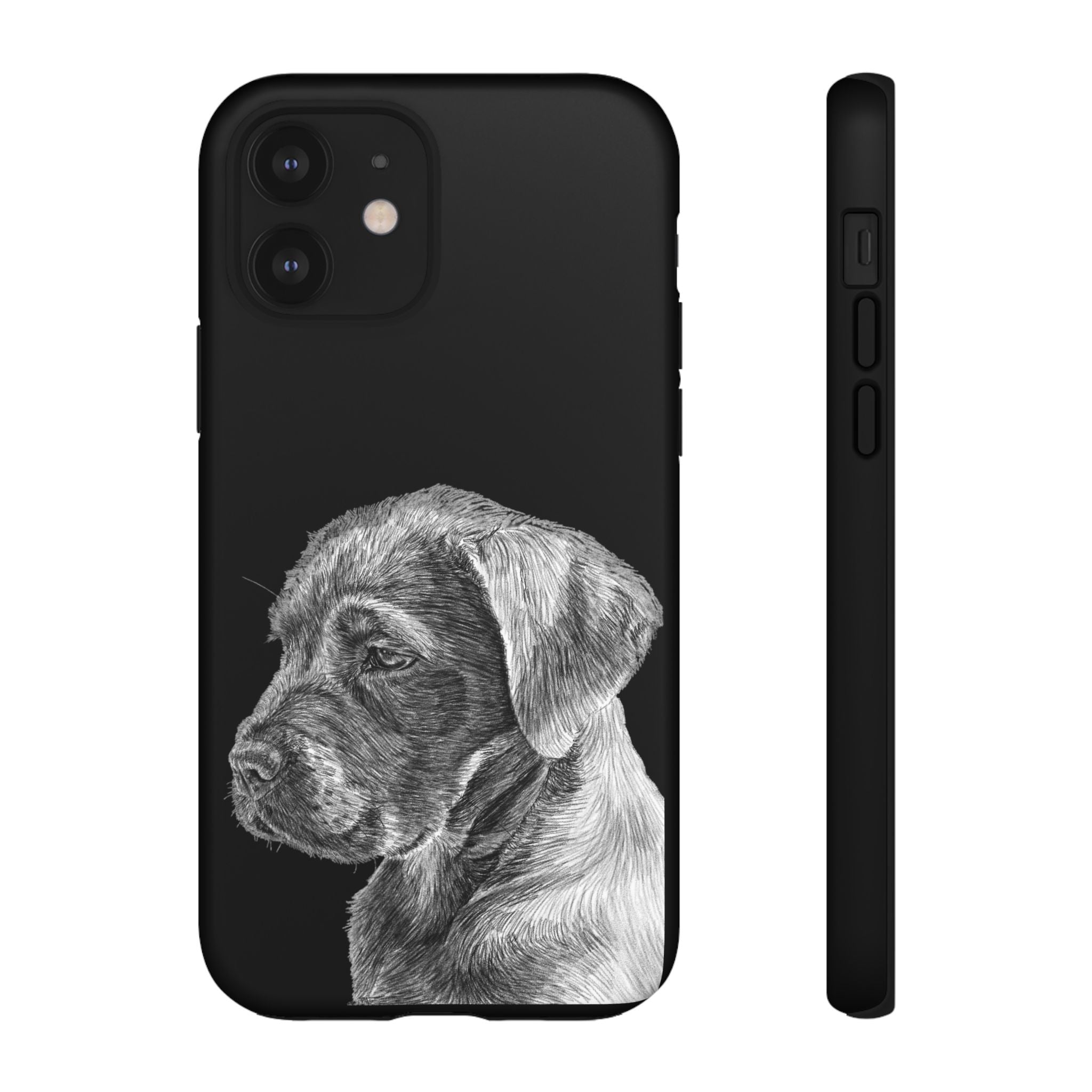 Custom Phone Case for Dog Lovers, Tough Cases with Labrador Design, Pet Owner Gift, Personalized Phone Cover, Animal Art Case