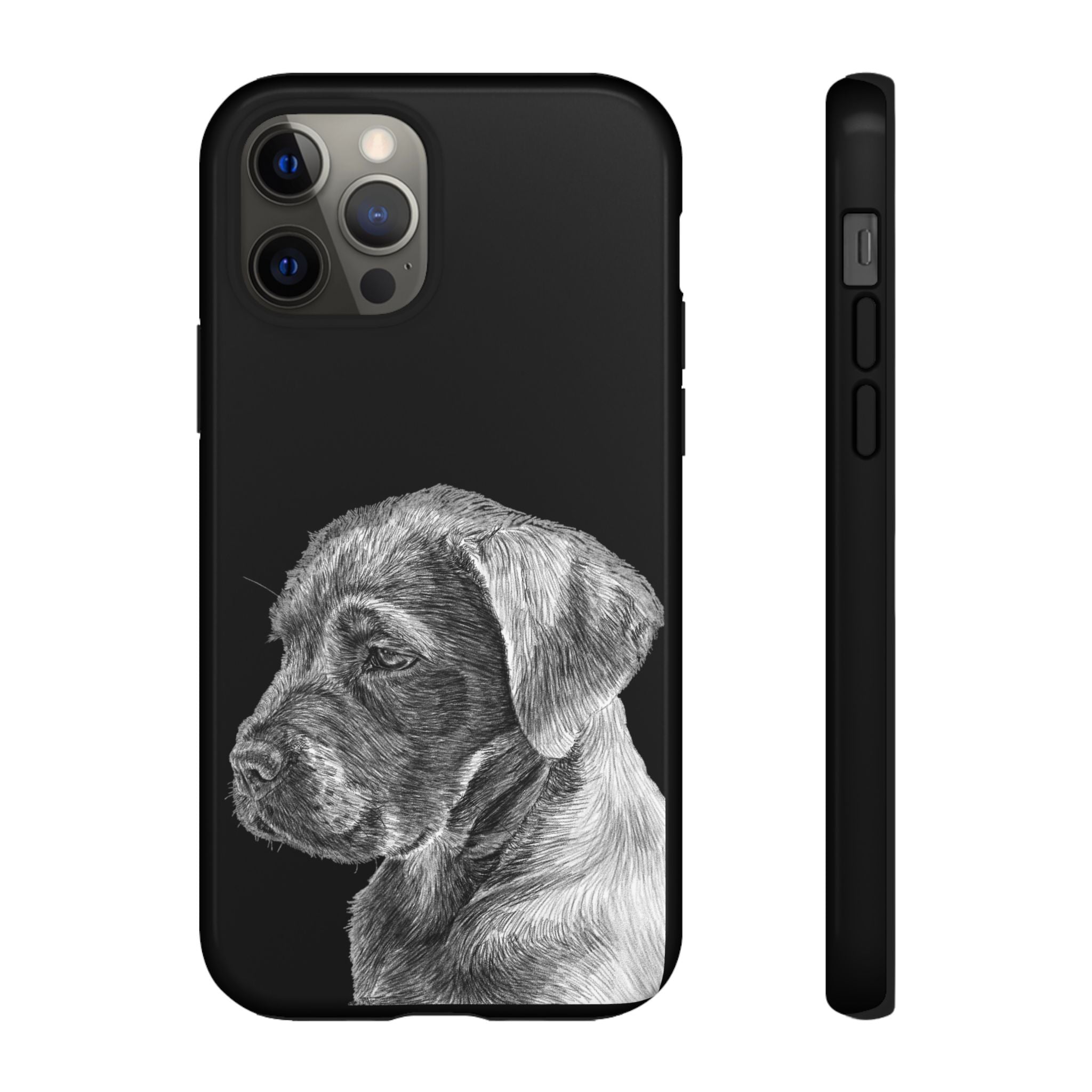Custom Phone Case for Dog Lovers, Tough Cases with Labrador Design, Pet Owner Gift, Personalized Phone Cover, Animal Art Case