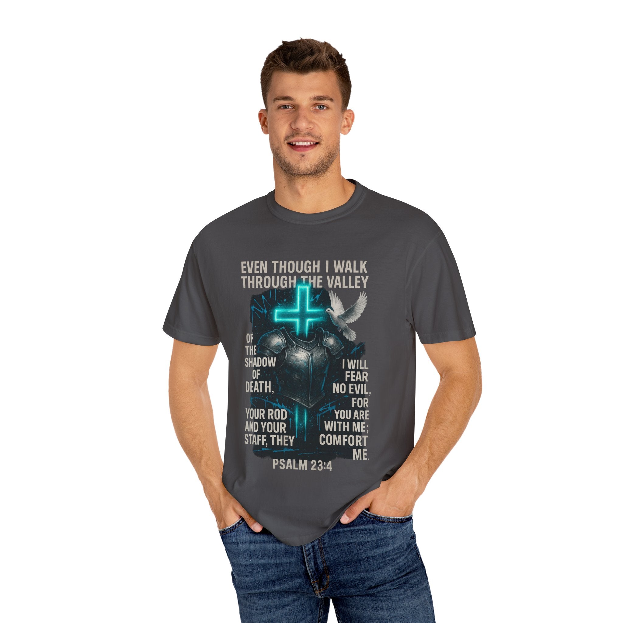 Garments of the Bible Unisex T-shirt Psalm 23:4