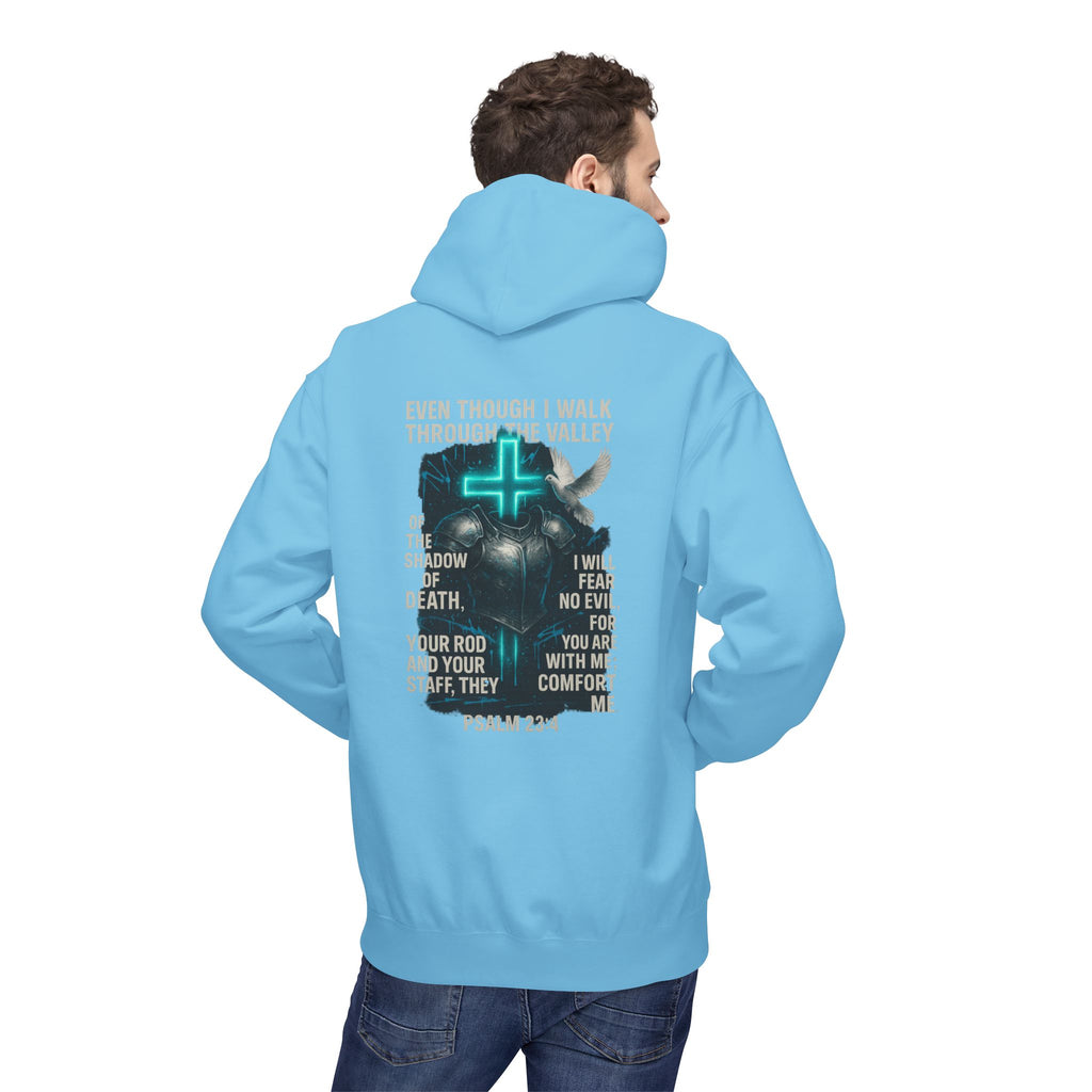 Garments of the Bible Unisex Hoodie Psalm 23:4