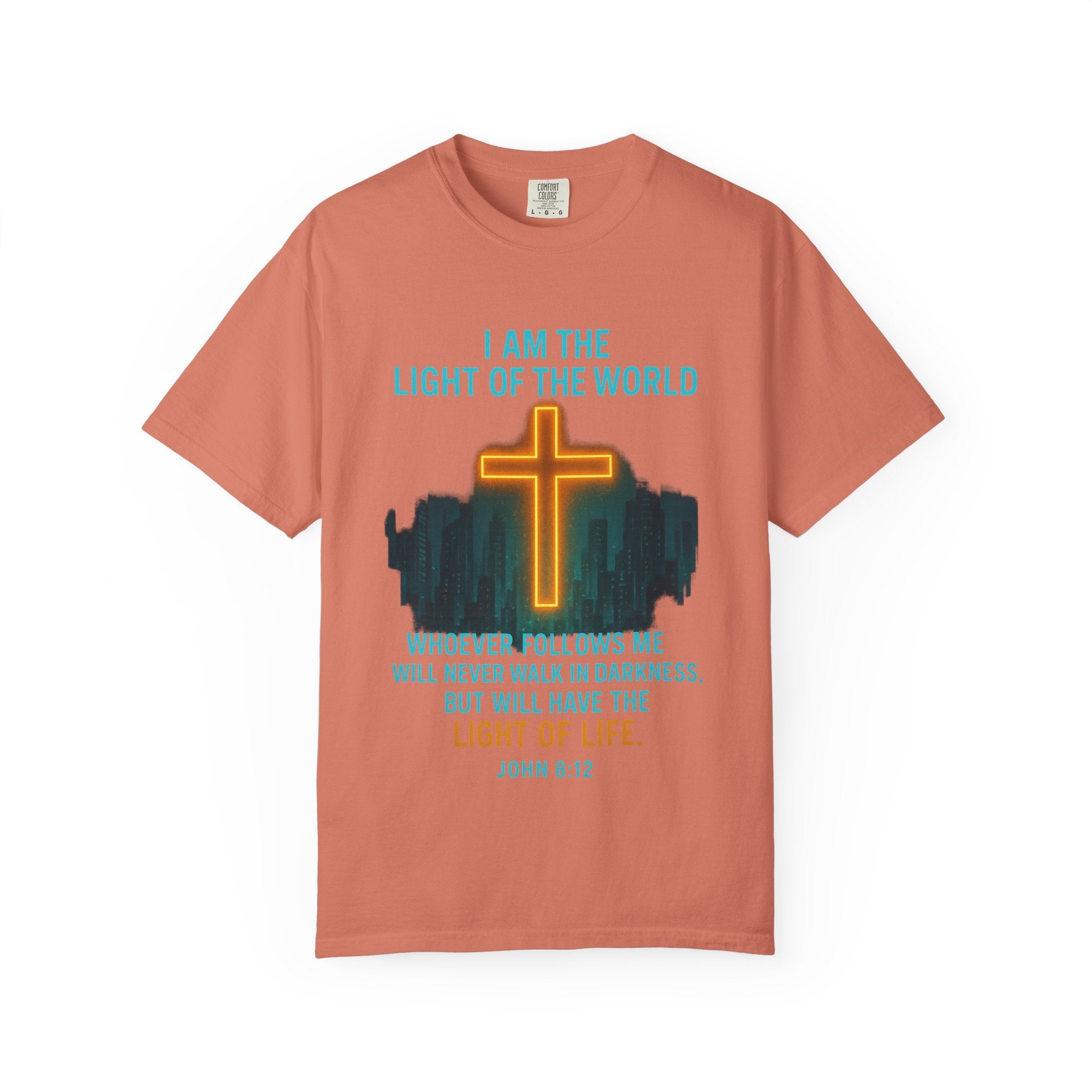 Garments of the Bible Unisex T-shirt John 8:12