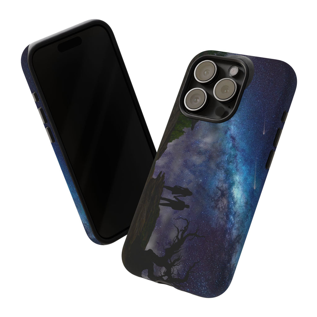 Starlit Galaxy Couples IPhone Case