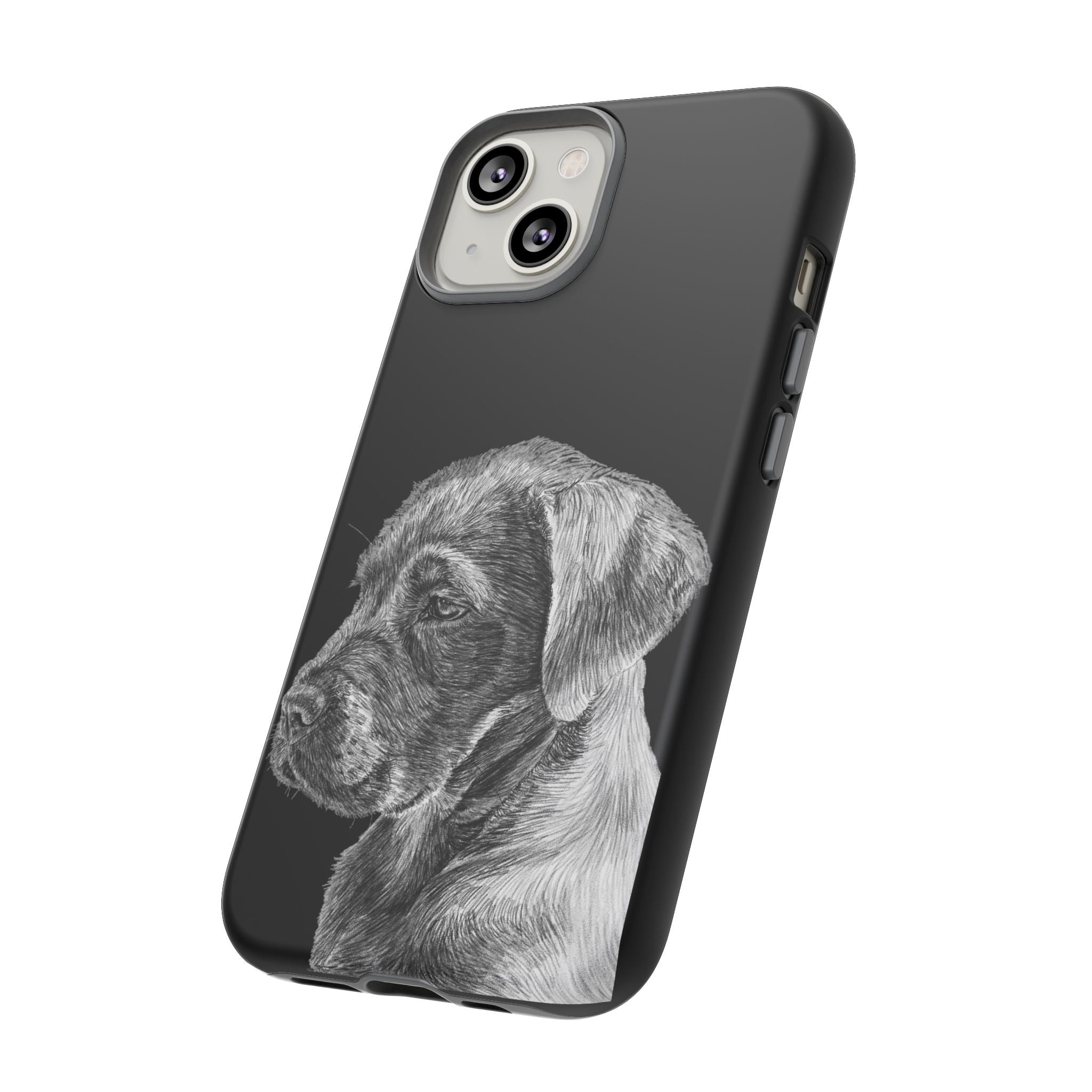 Custom Phone Case for Dog Lovers, Tough Cases with Labrador Design, Pet Owner Gift, Personalized Phone Cover, Animal Art Case