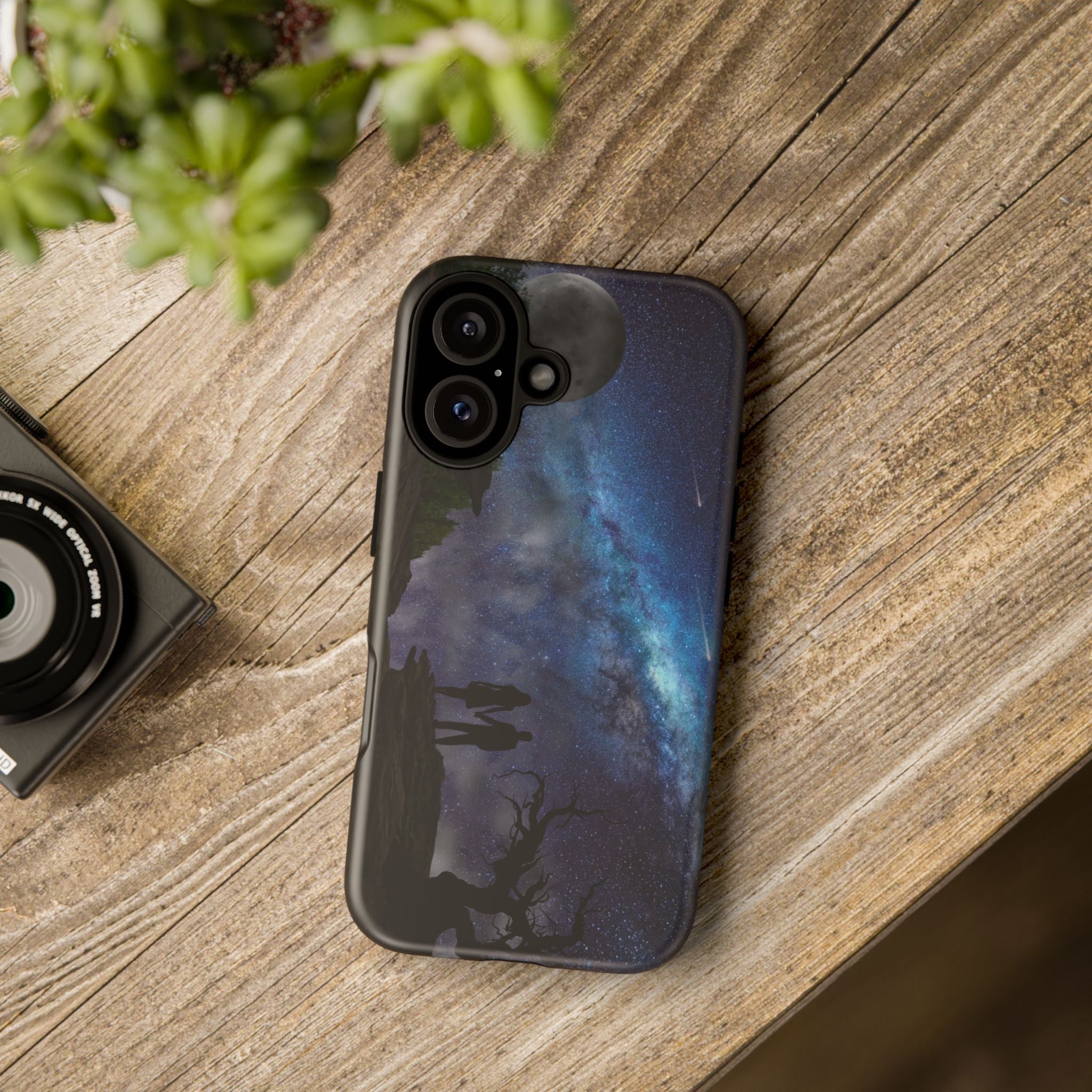 Starlit Galaxy Couples IPhone Case