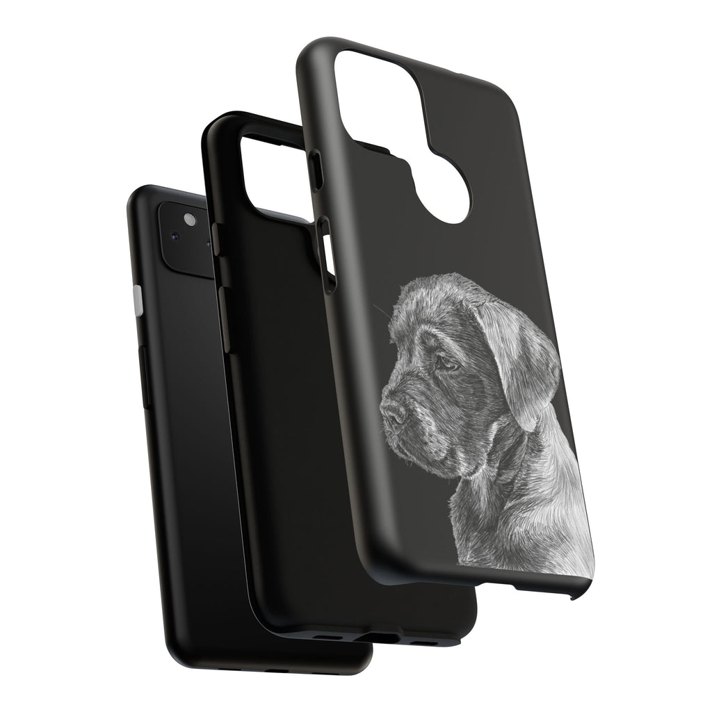 Custom Phone Case for Dog Lovers, Tough Cases with Labrador Design, Pet Owner Gift, Personalized Phone Cover, Animal Art Case