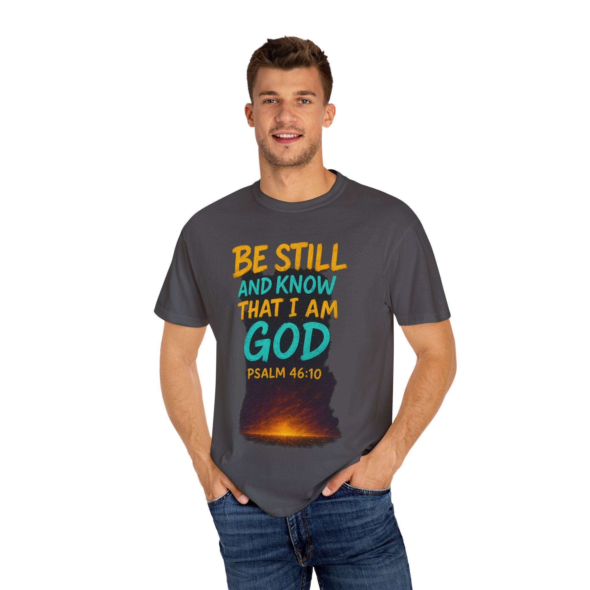 Garments of the Bible Unisex T-shirt Psalms 46:10