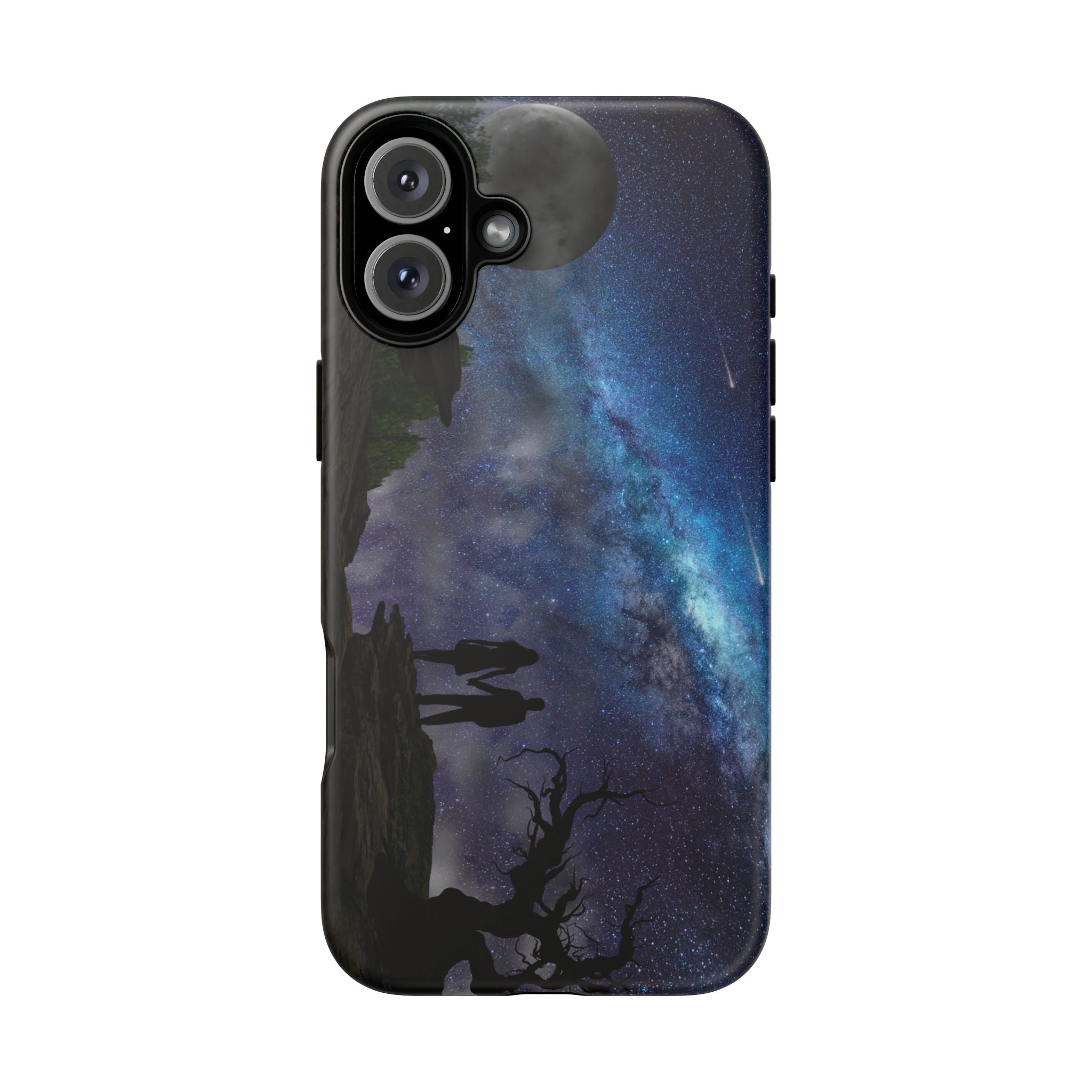 Starlit Galaxy Couples IPhone Case