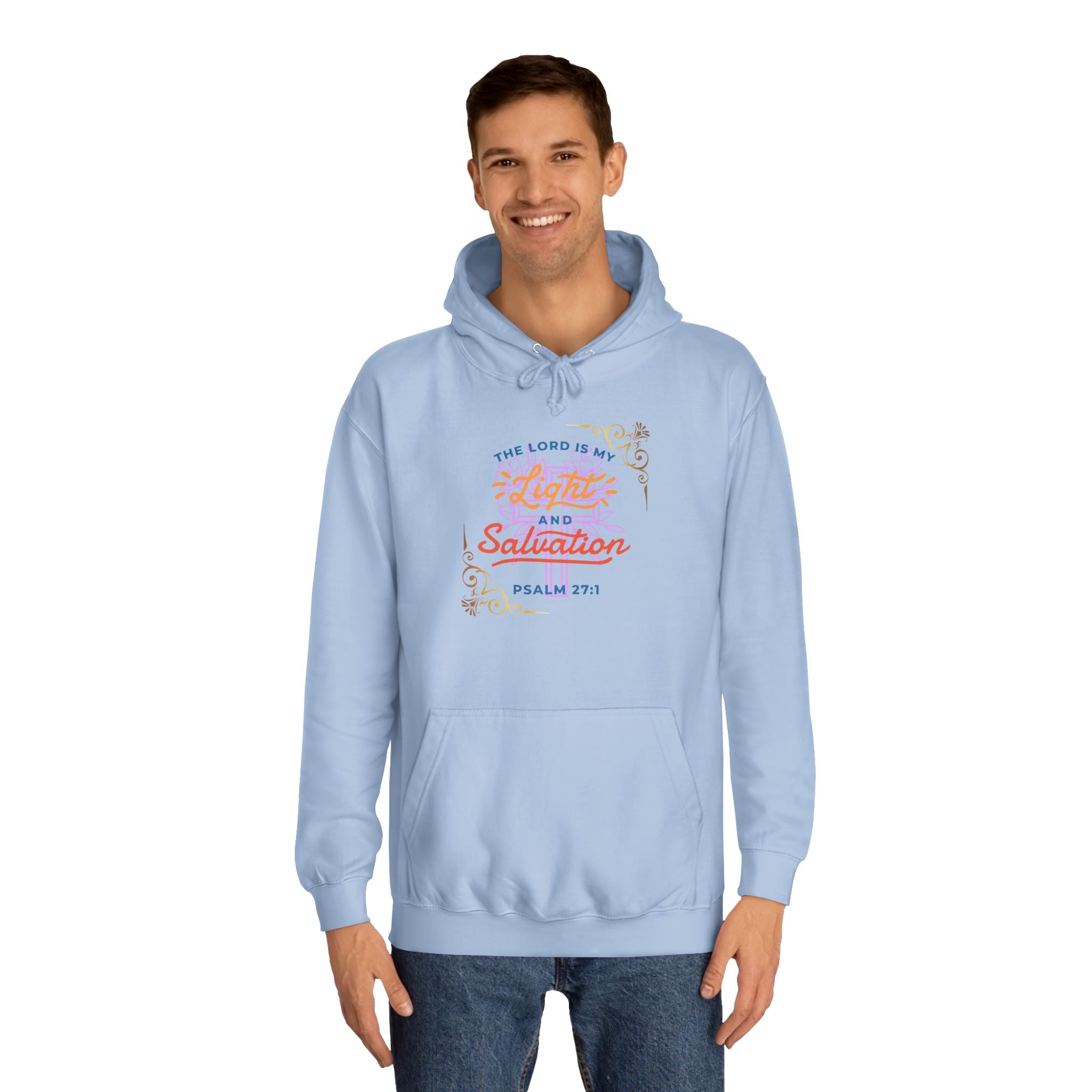 Inspirational Unisex College Hoodie, Motivational Sweatshirt, Faith-based [...]