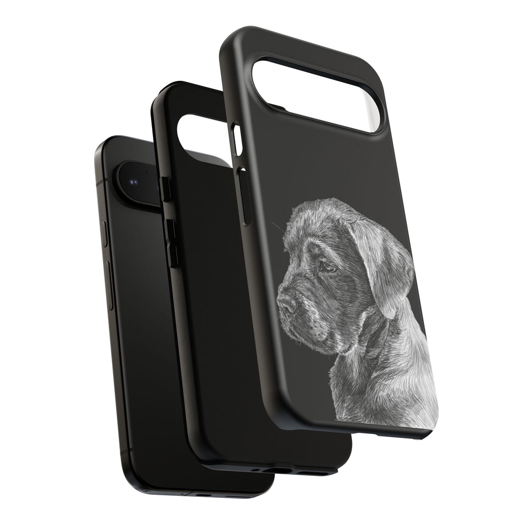 Custom Phone Case for Dog Lovers, Tough Cases with Labrador Design, Pet Owner Gift, Personalized Phone Cover, Animal Art Case