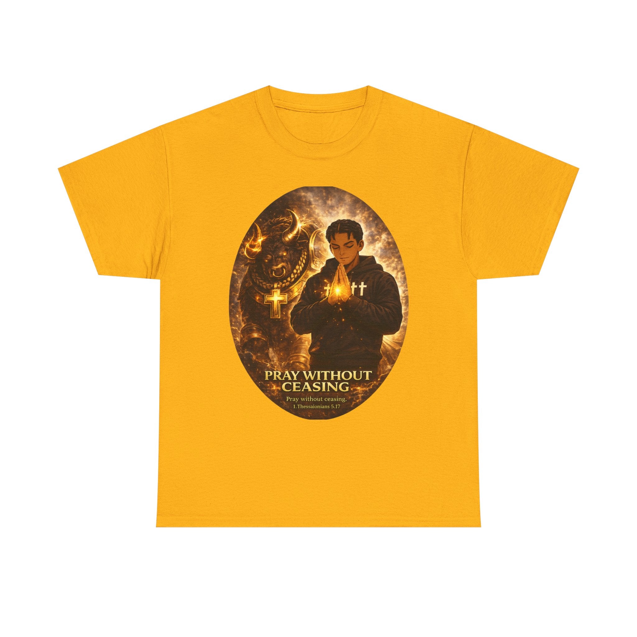 K1ng_Jen x Garments of the Bible Collab T-shirt (Pray Without Ceasing)