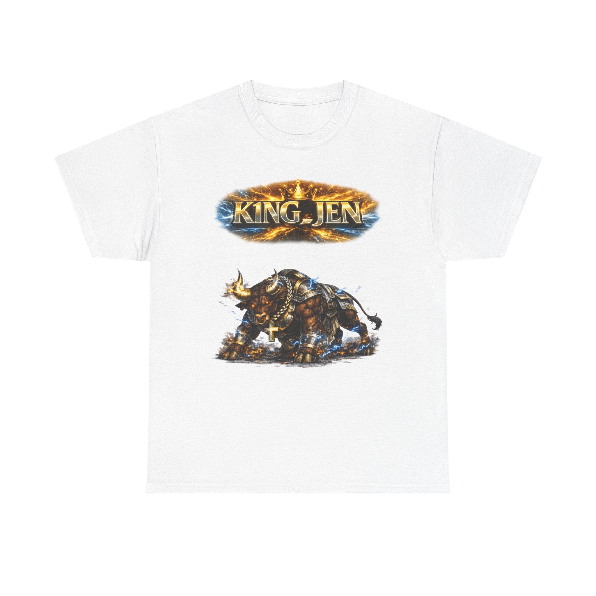 K1ng_Jen x Garments of the Bible Collab T-shirt (Divine Bull)
