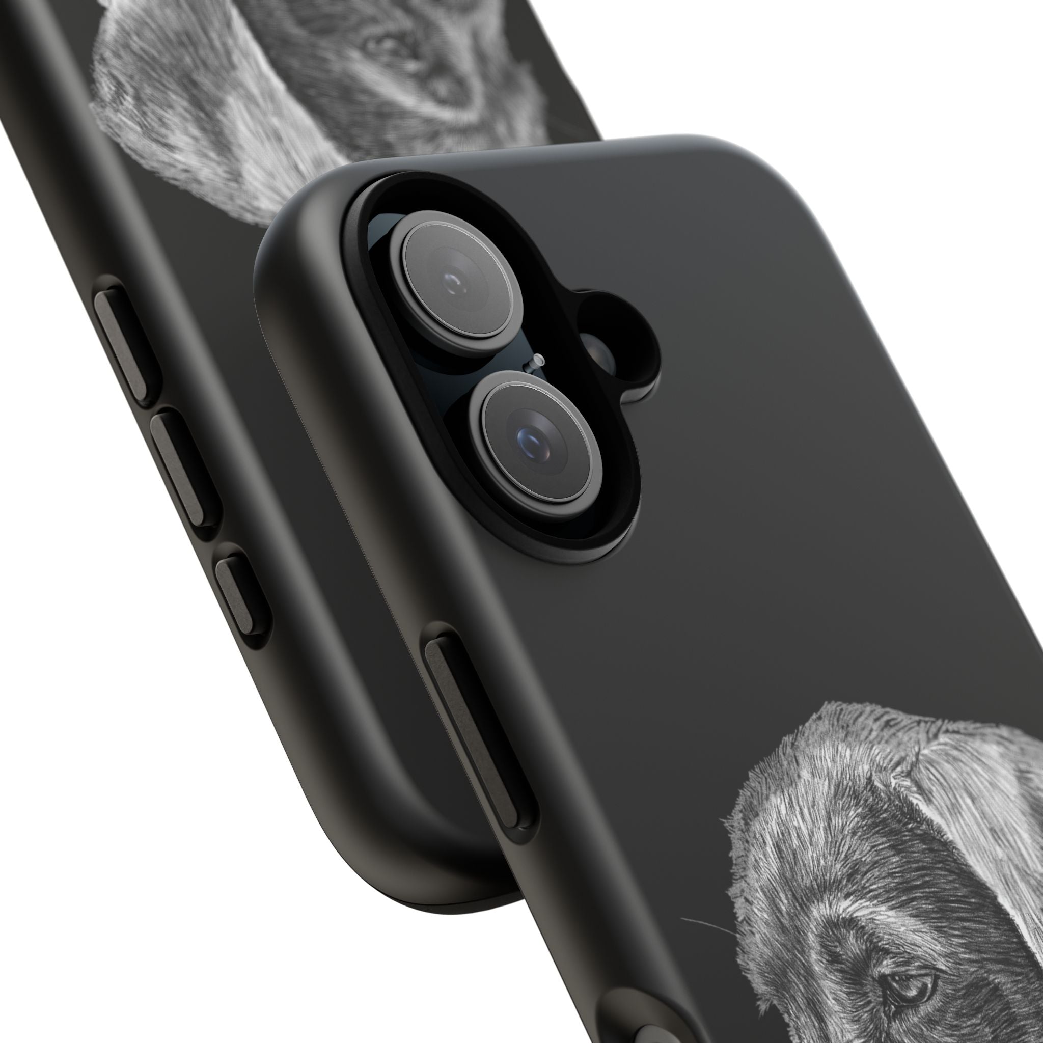 Custom Phone Case for Dog Lovers, Tough Cases with Labrador Design, Pet Owner Gift, Personalized Phone Cover, Animal Art Case