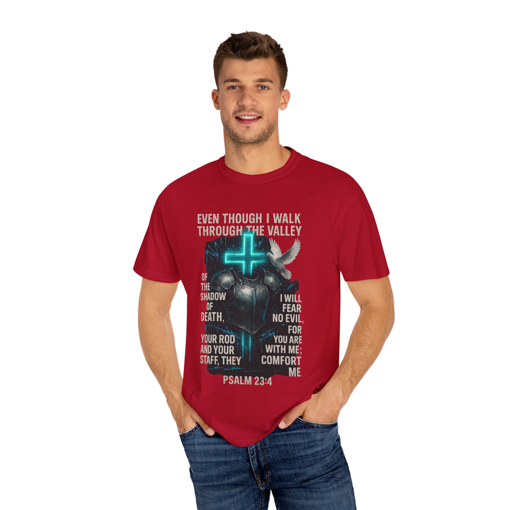 Garments of the Bible Unisex T-shirt Psalm 23:4