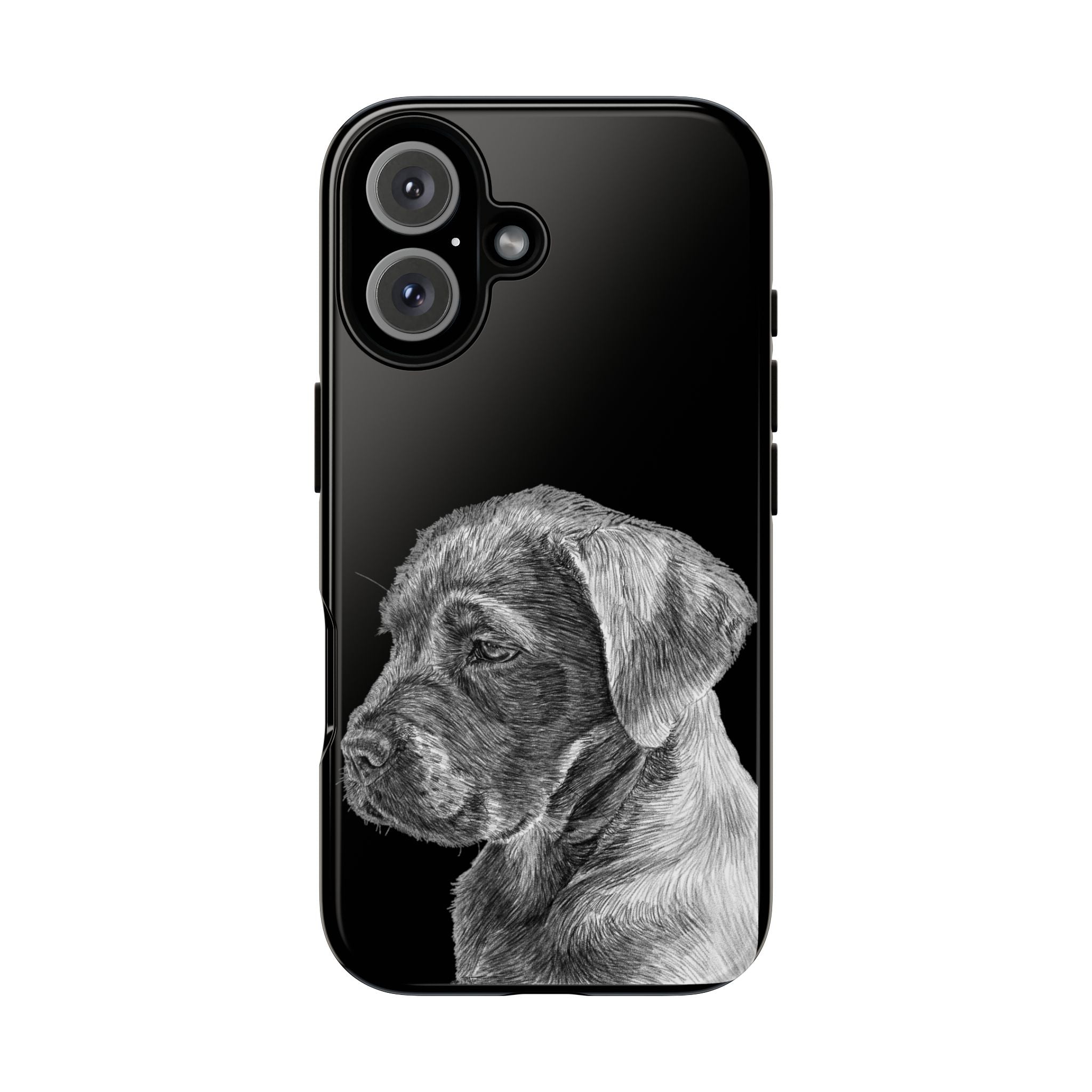 Custom Phone Case for Dog Lovers, Tough Cases with Labrador Design, Pet Owner Gift, Personalized Phone Cover, Animal Art Case
