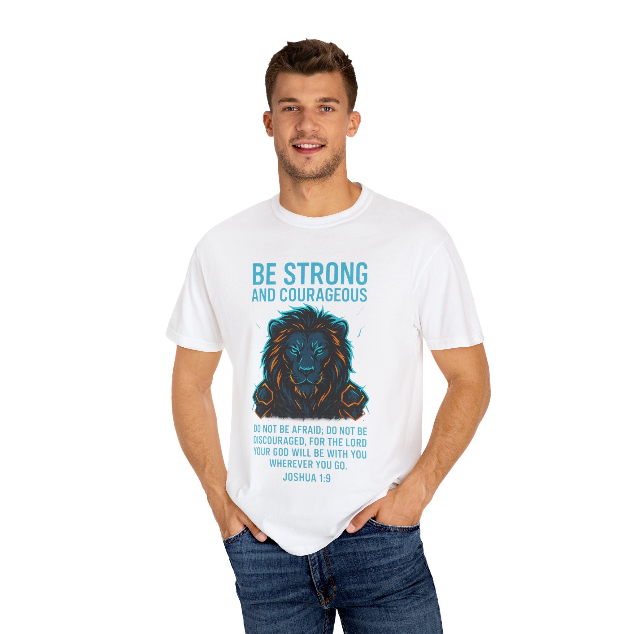 Garments of the Bible Unisex T-shirt Joshua 1:9