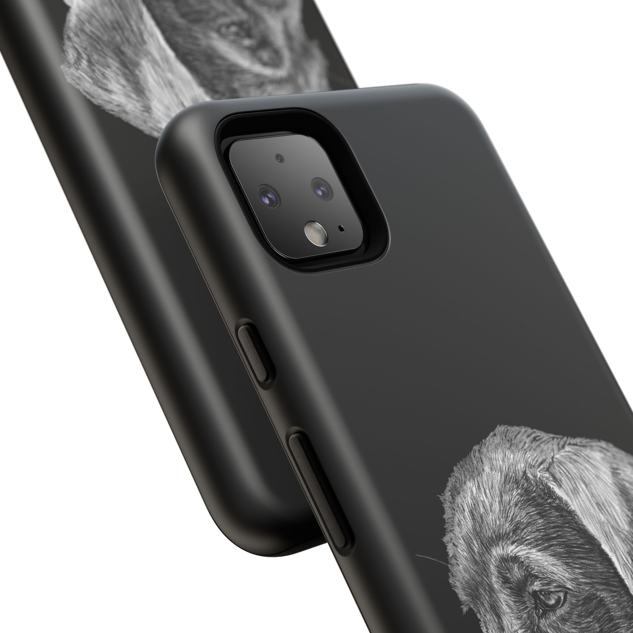 Custom Phone Case for Dog Lovers, Tough Cases with Labrador Design, Pet Owner Gift, Personalized Phone Cover, Animal Art Case