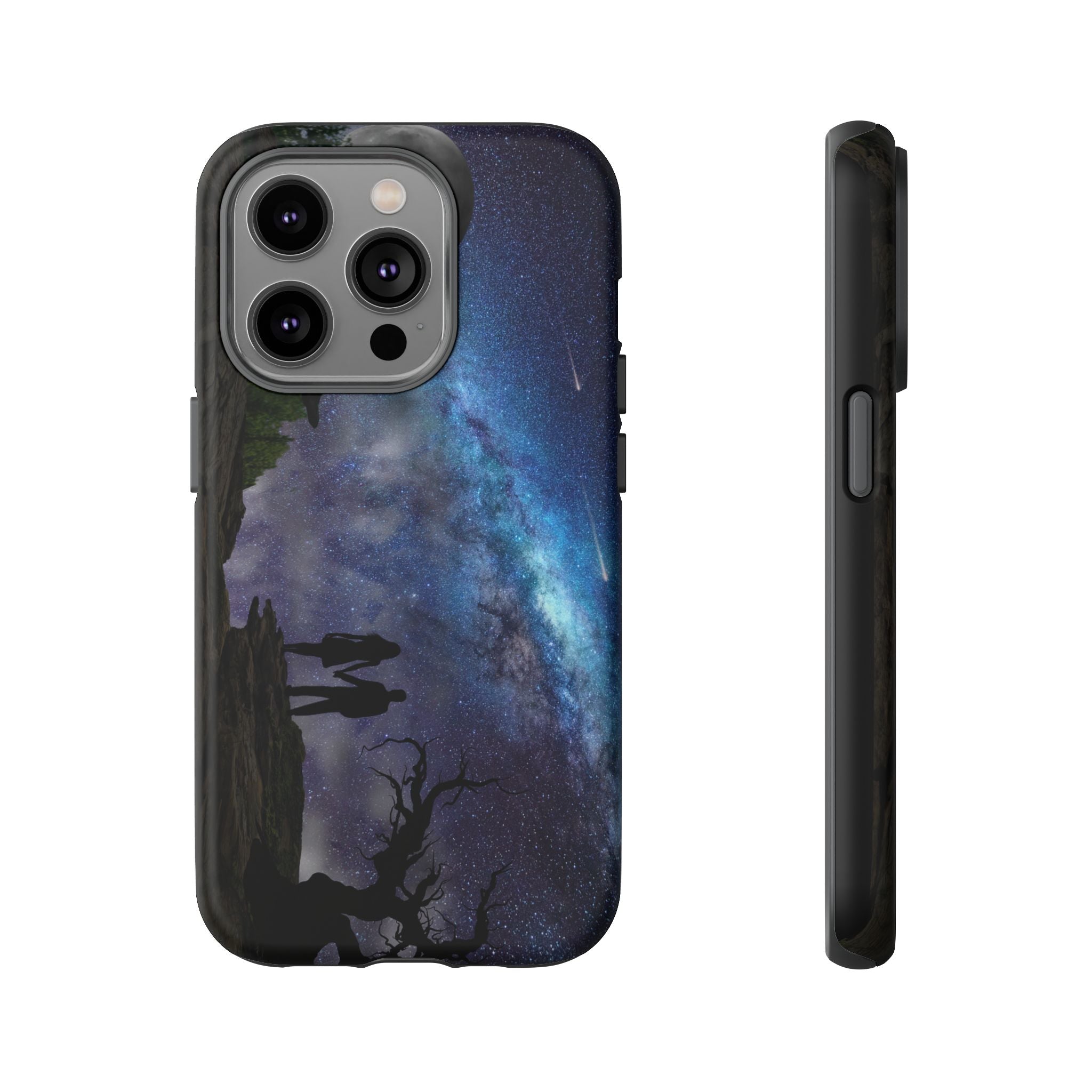 Starlit Galaxy Couples IPhone Case
