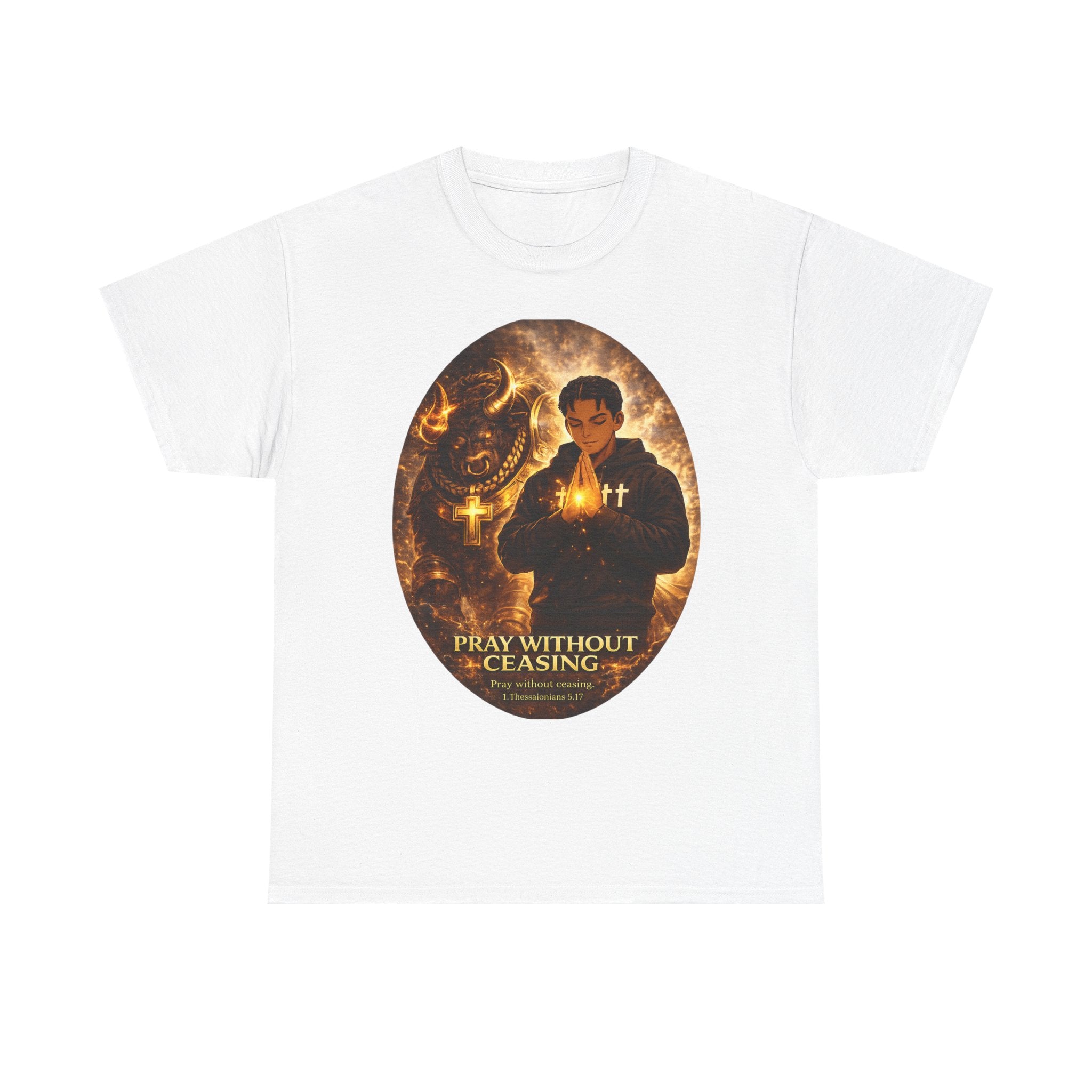 K1ng_Jen x Garments of the Bible Collab T-shirt (Pray Without Ceasing)