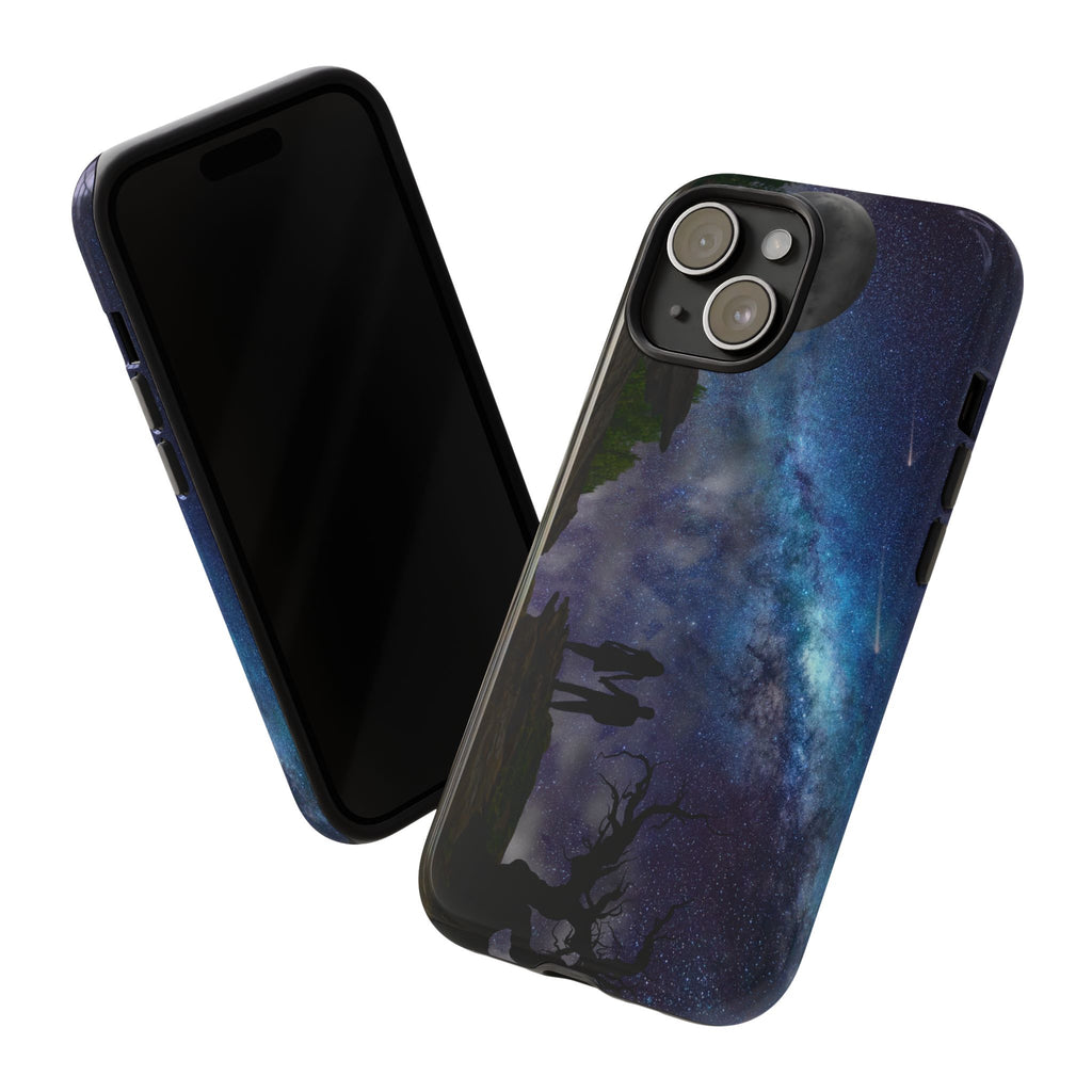 Starlit Galaxy Couples IPhone Case