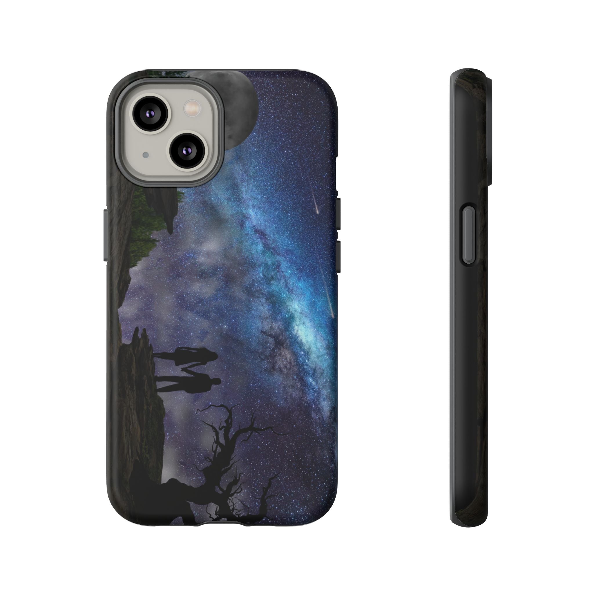 Starlit Galaxy Couples IPhone Case