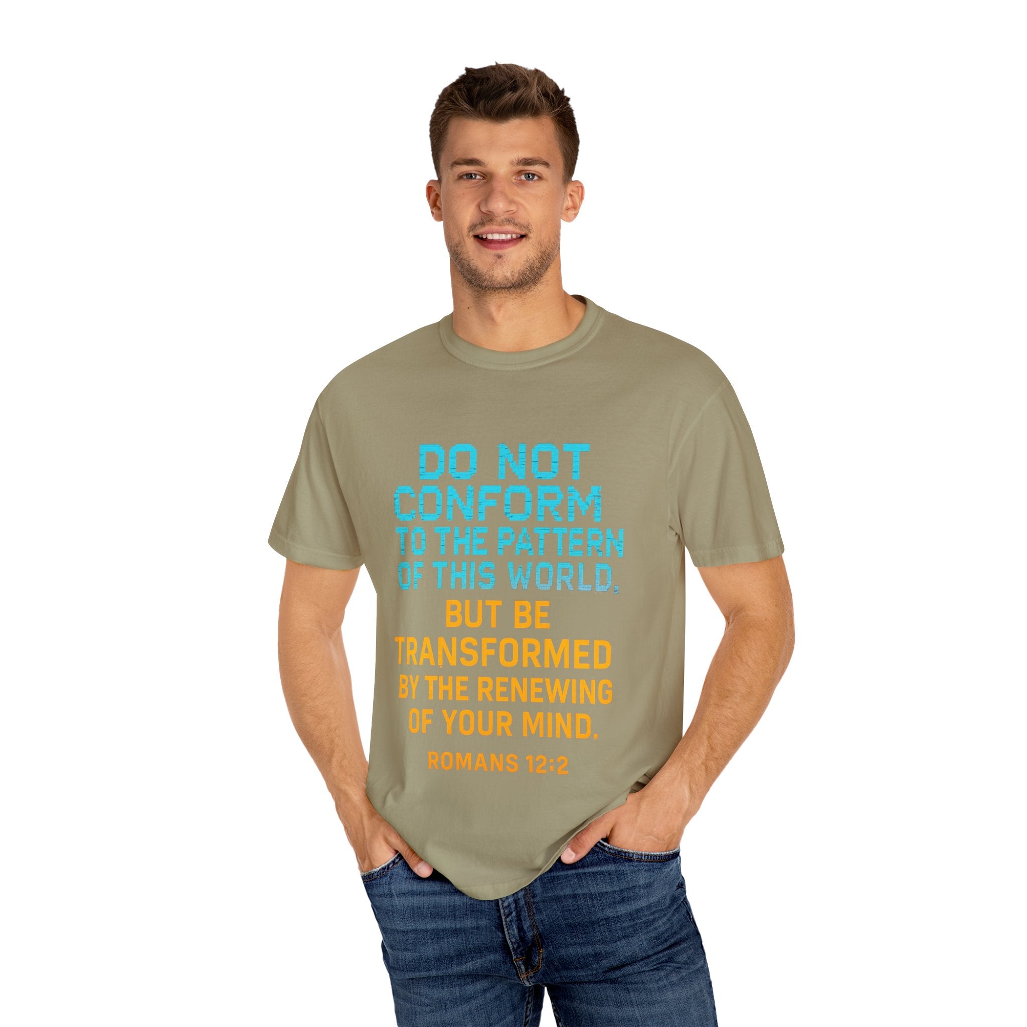Garments of the Bible Unisex T-shirt Romans 12:2