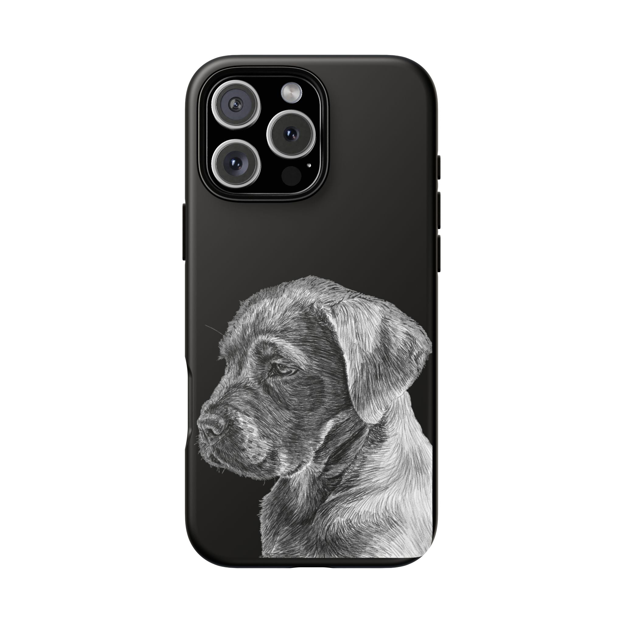 Custom Phone Case for Dog Lovers, Tough Cases with Labrador Design, Pet Owner Gift, Personalized Phone Cover, Animal Art Case