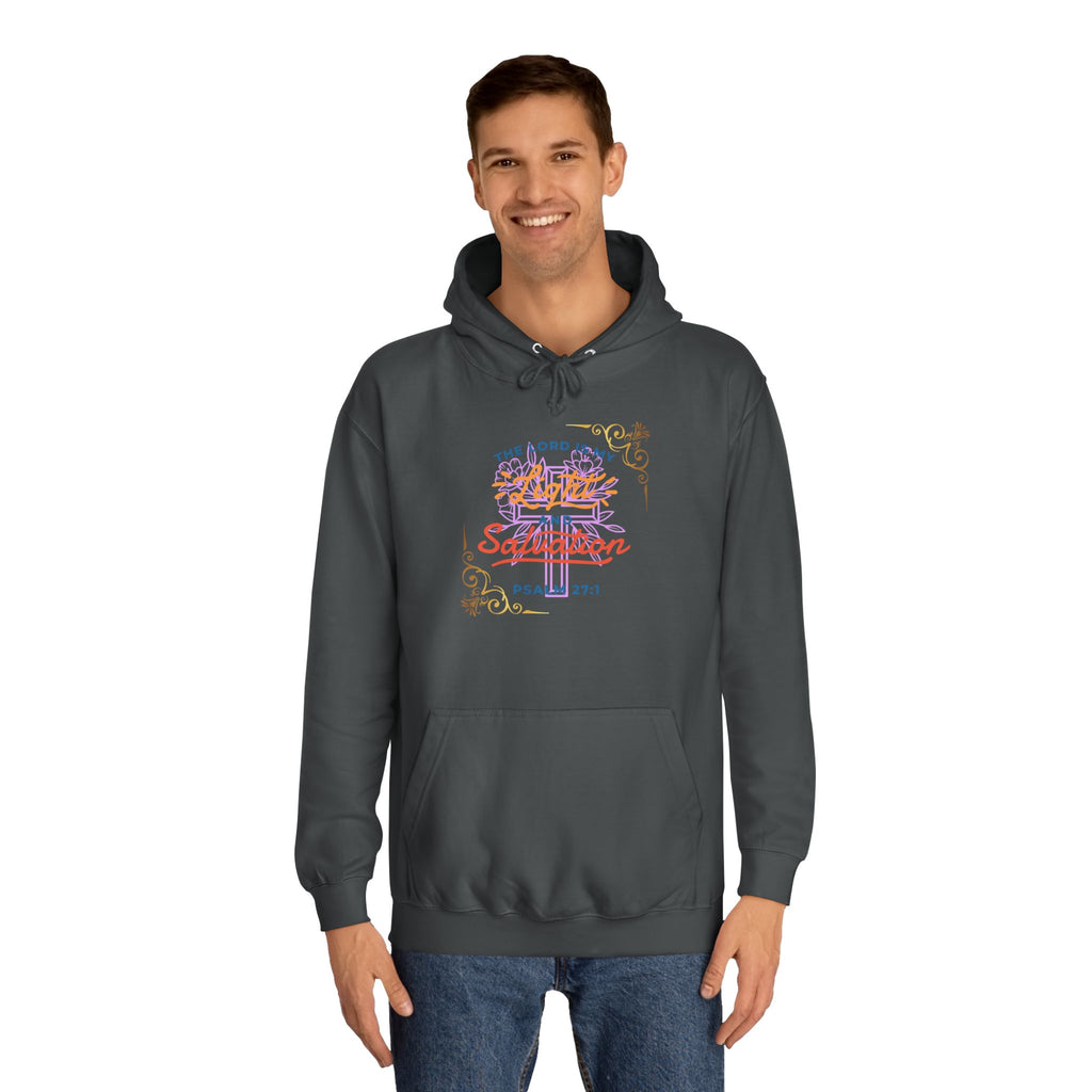 Inspirational Unisex College Hoodie, Motivational Sweatshirt, Faith-based [...]