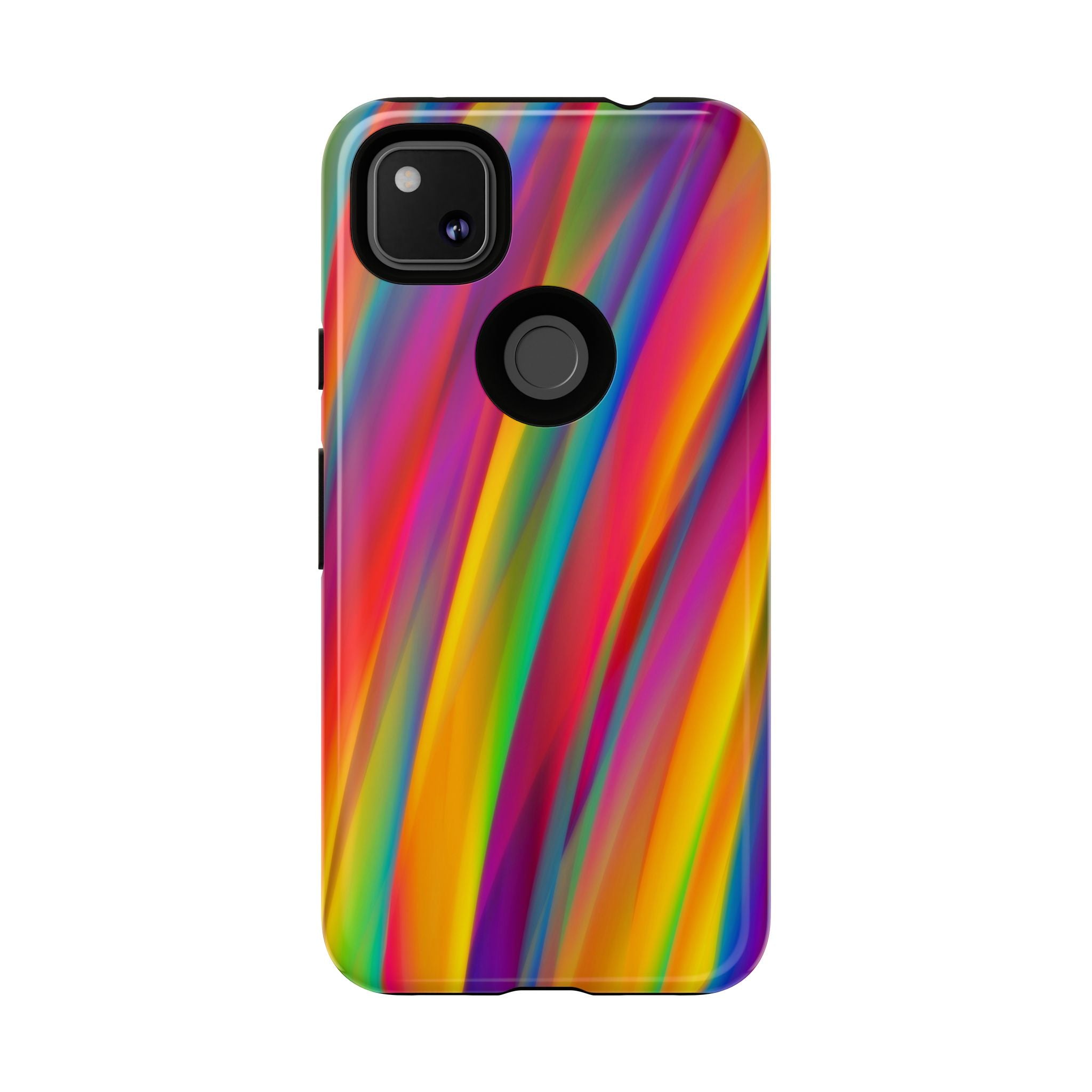Vibrant Tough Phone Case, Colorful Phone Protection, Artistic Cell Cover, Gift for Gamers, Fun Tech Accessory, Pride Celebration