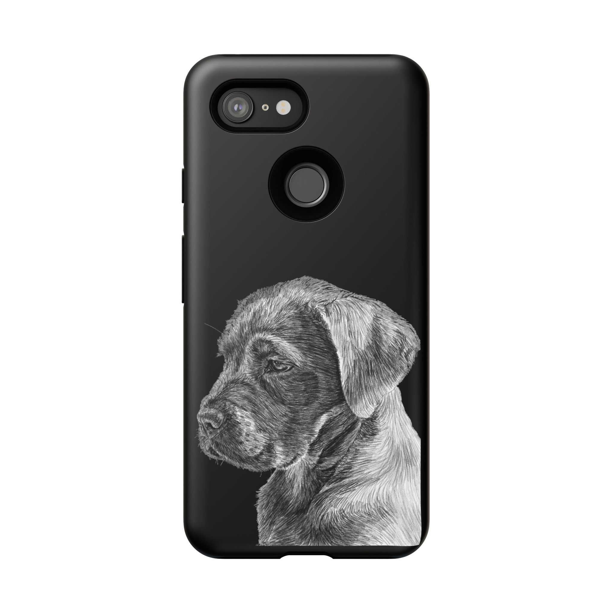 Custom Phone Case for Dog Lovers, Tough Cases with Labrador Design, Pet Owner Gift, Personalized Phone Cover, Animal Art Case
