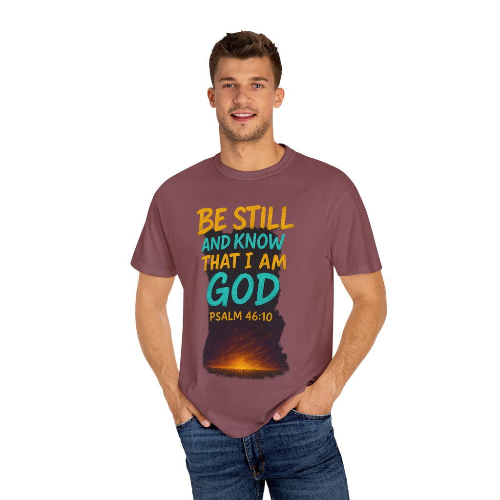 Garments of the Bible Unisex T-shirt Psalms 46:10