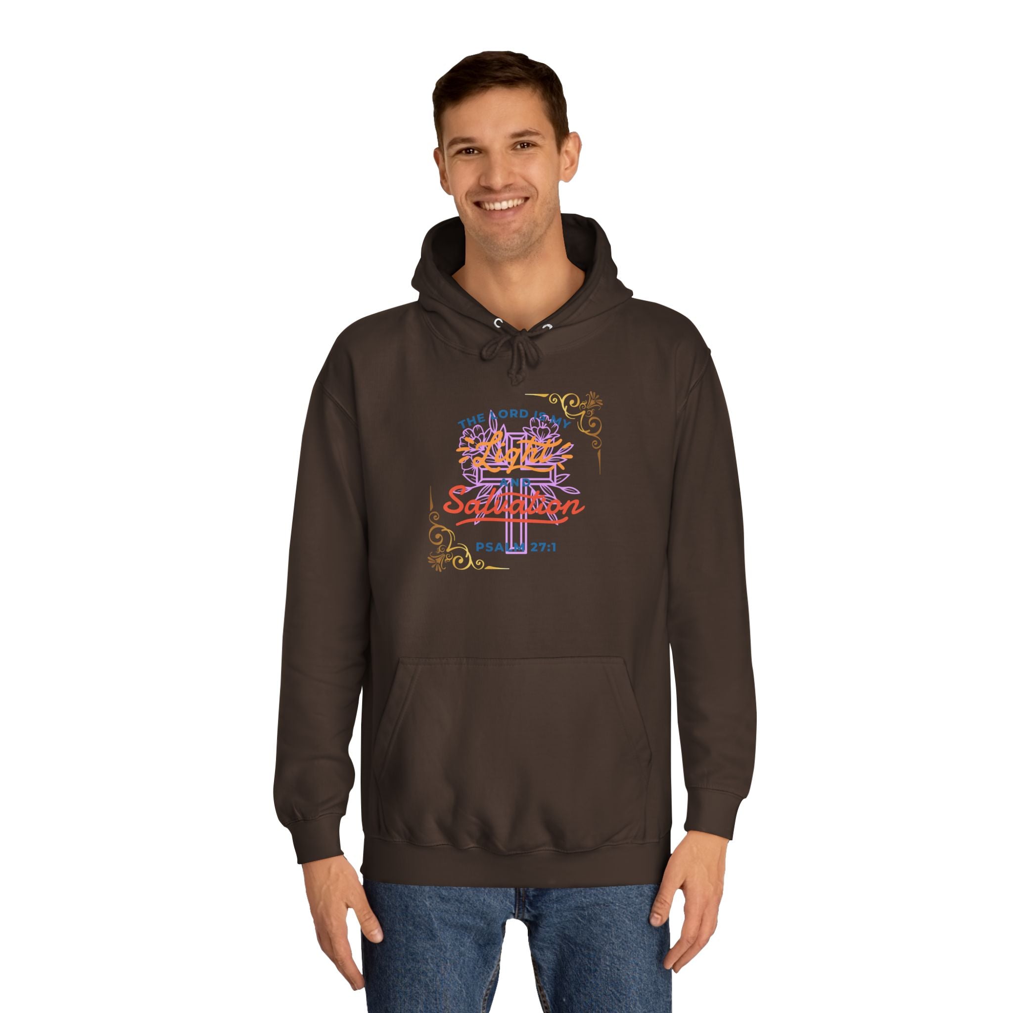 Inspirational Unisex College Hoodie, Motivational Sweatshirt, Faith-based [...]