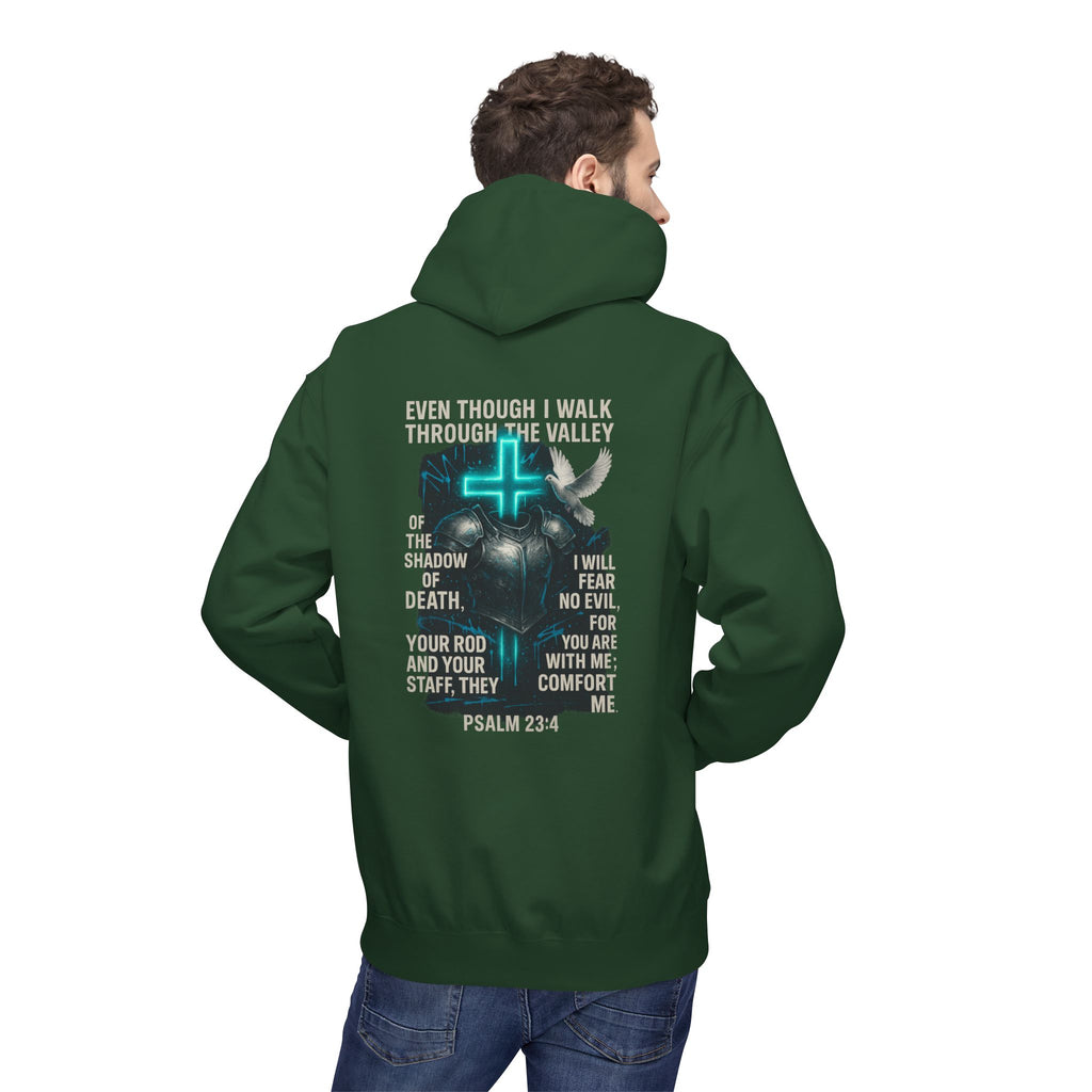 Garments of the Bible Unisex Hoodie Psalm 23:4